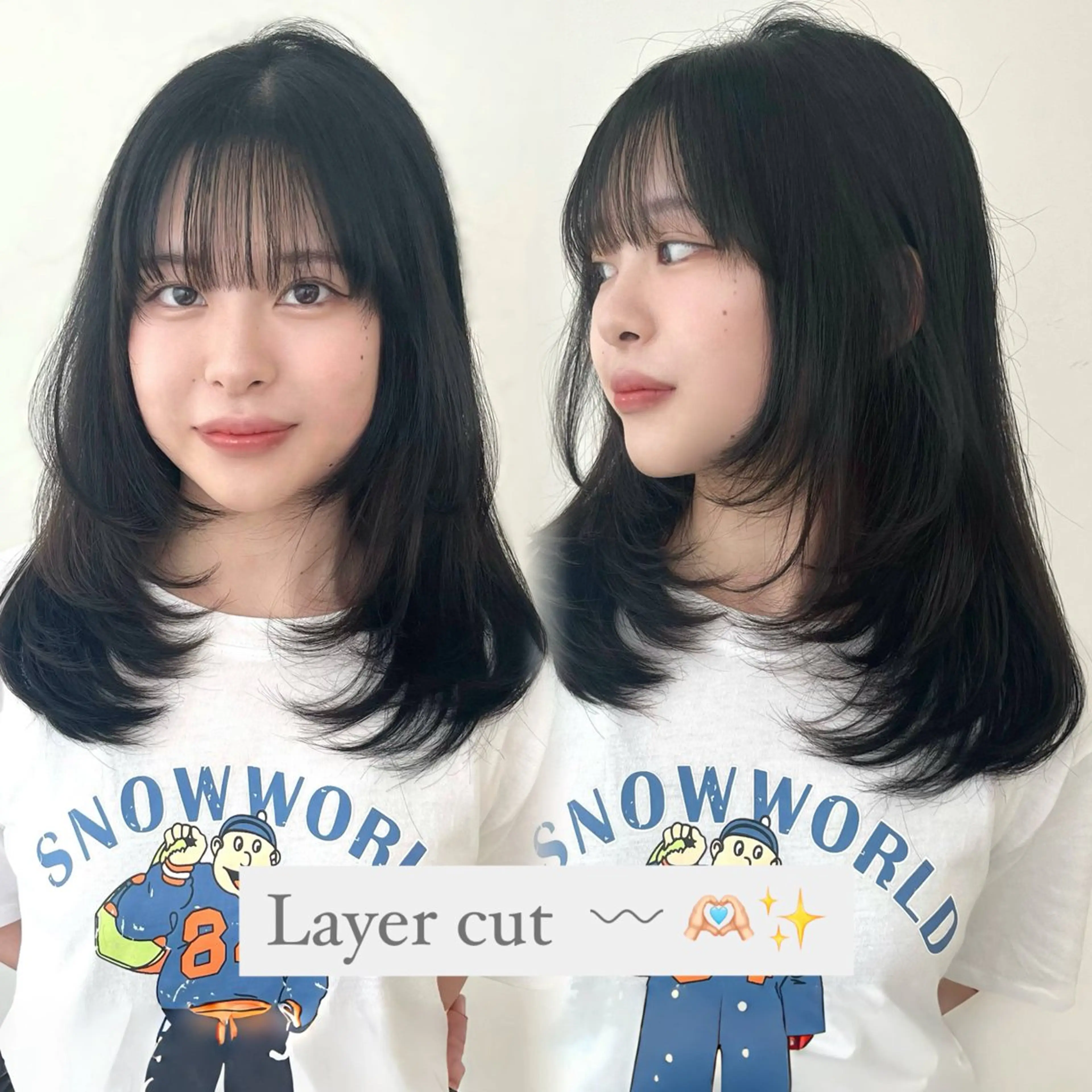 ロング Lufeli所属・🫧いとうりお🫧 ショート/レイヤーのヘアスタイル