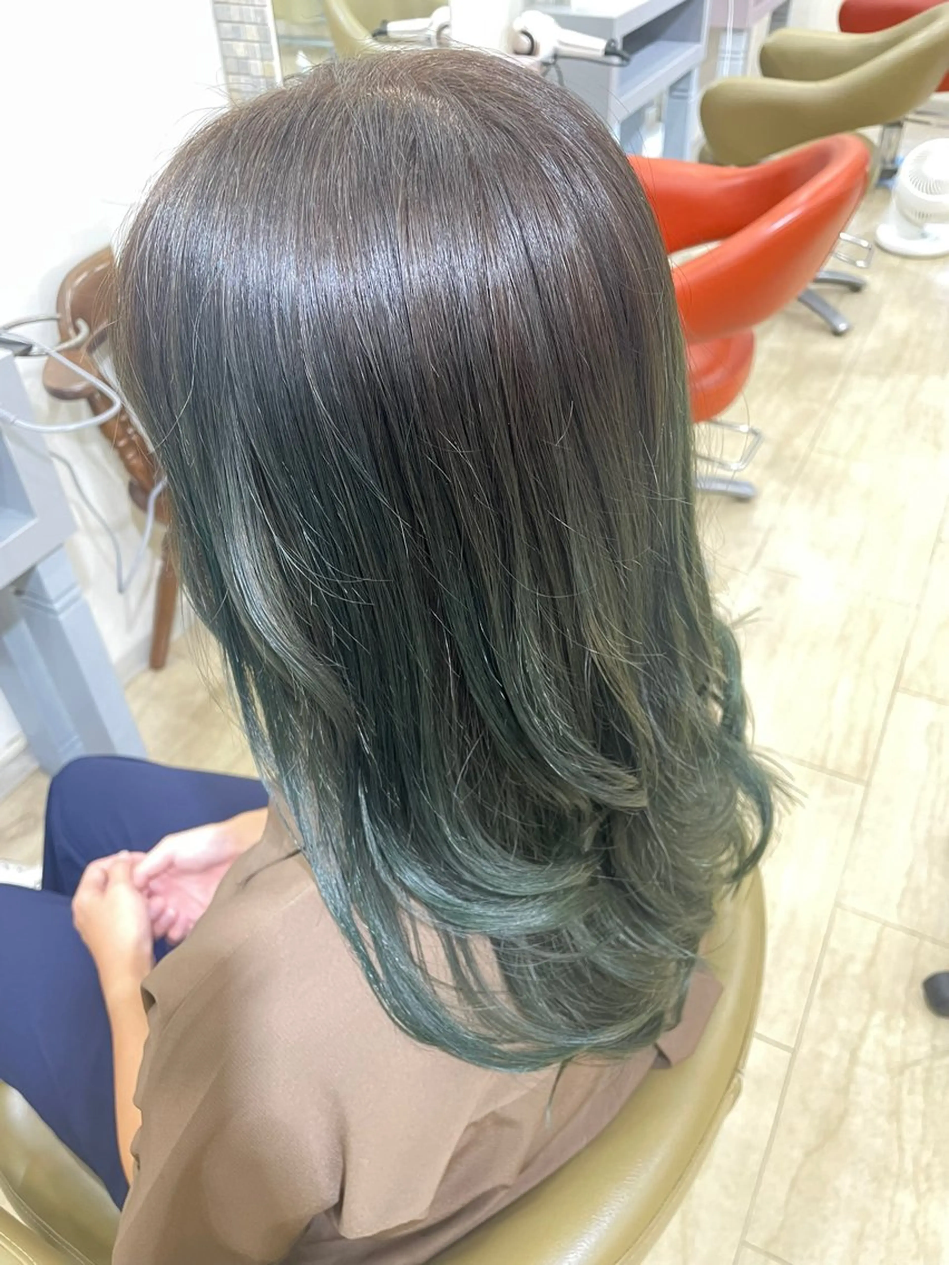 ロング カラー 髪質改善/暖色カラー 海野黎茉のヘアスタイル