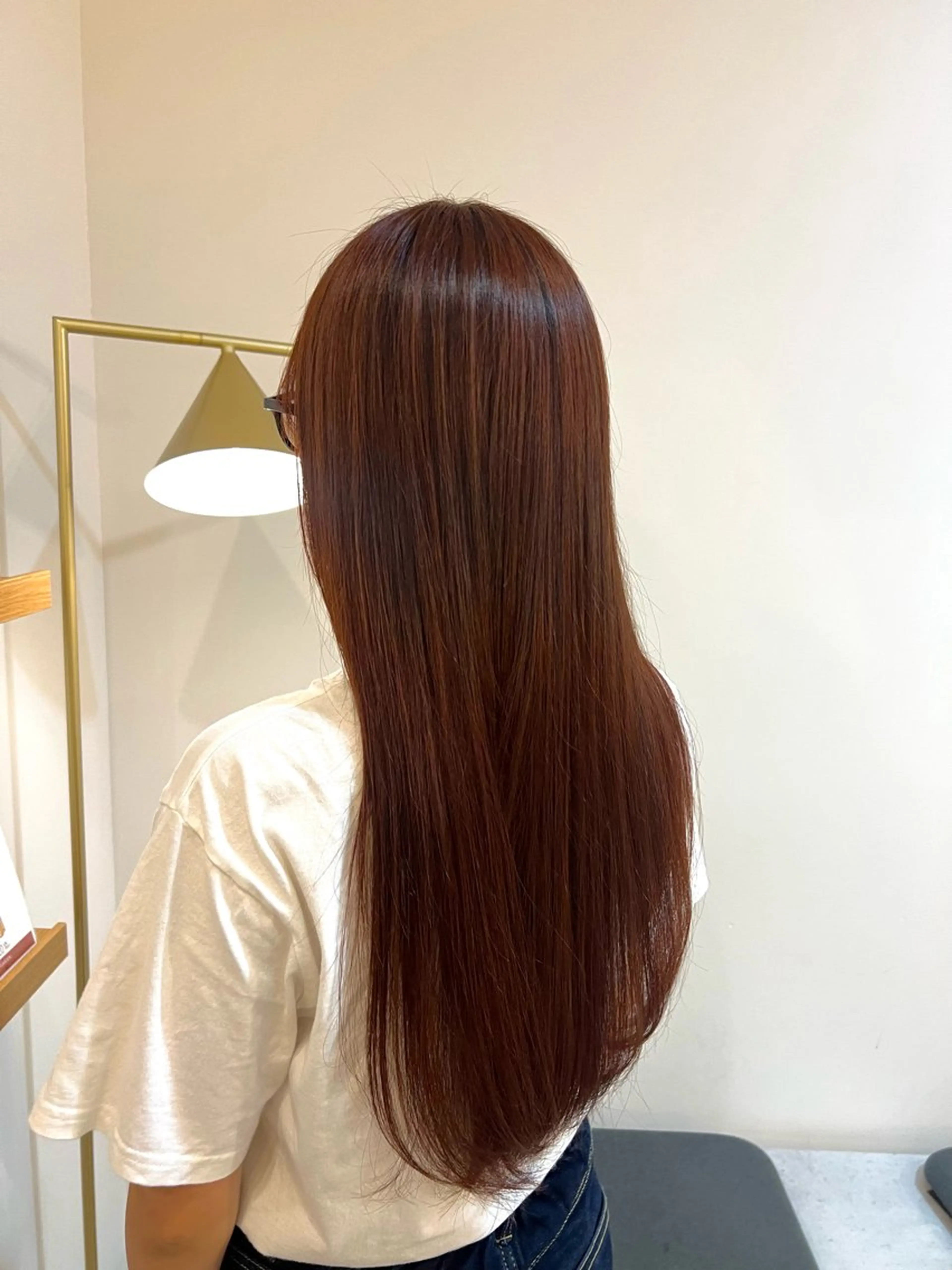ロング カラー ベージュカラー ブリーチ 透明感カラー ダブルカラー グレージュ ヘアカラー トリートメント 艶カラー/透明感 /ヒグチアオイのヘアスタイル
