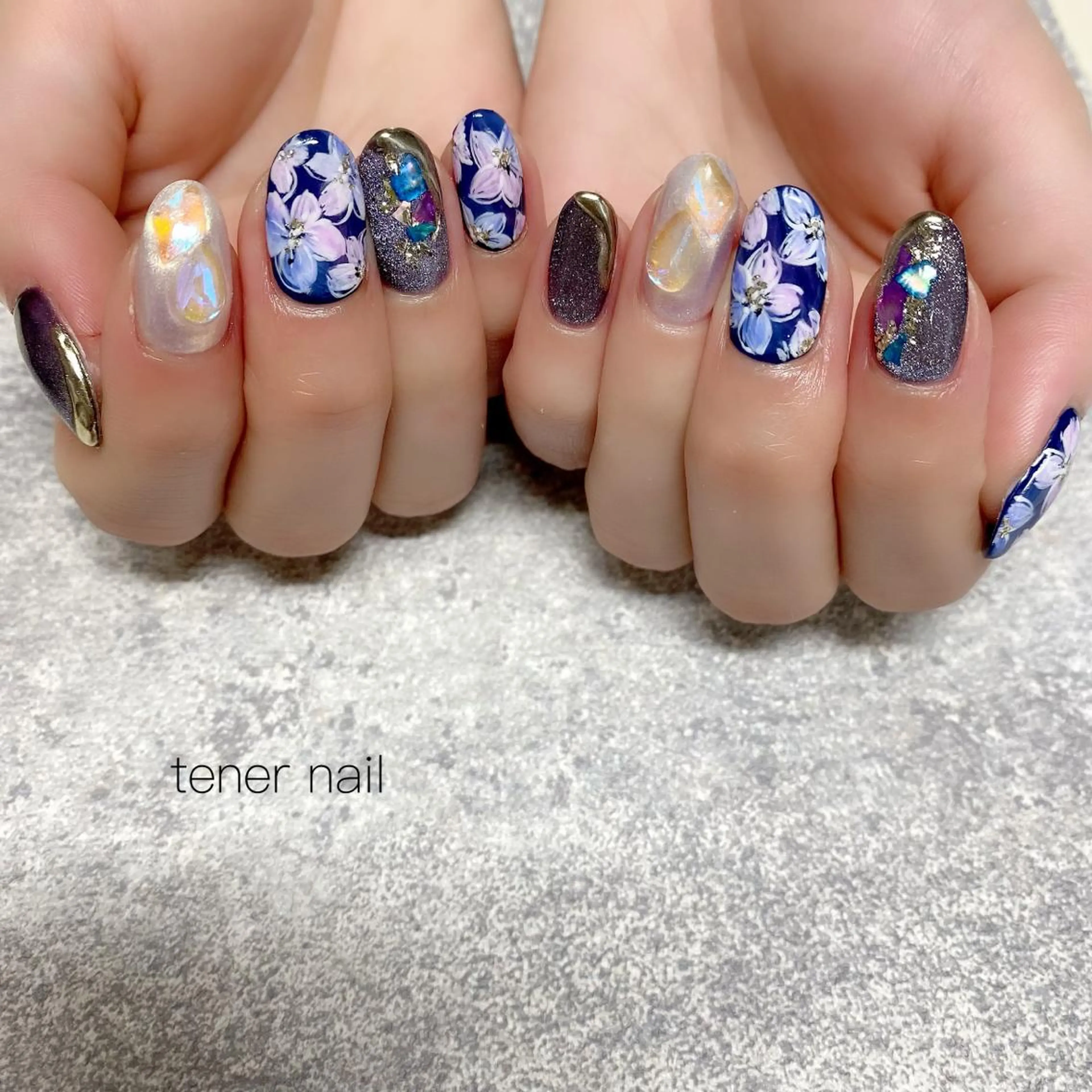 ネイル フラワーネイル tener  nail  テネルネイル所属・テネルネイル tener nailのネイルデザイン