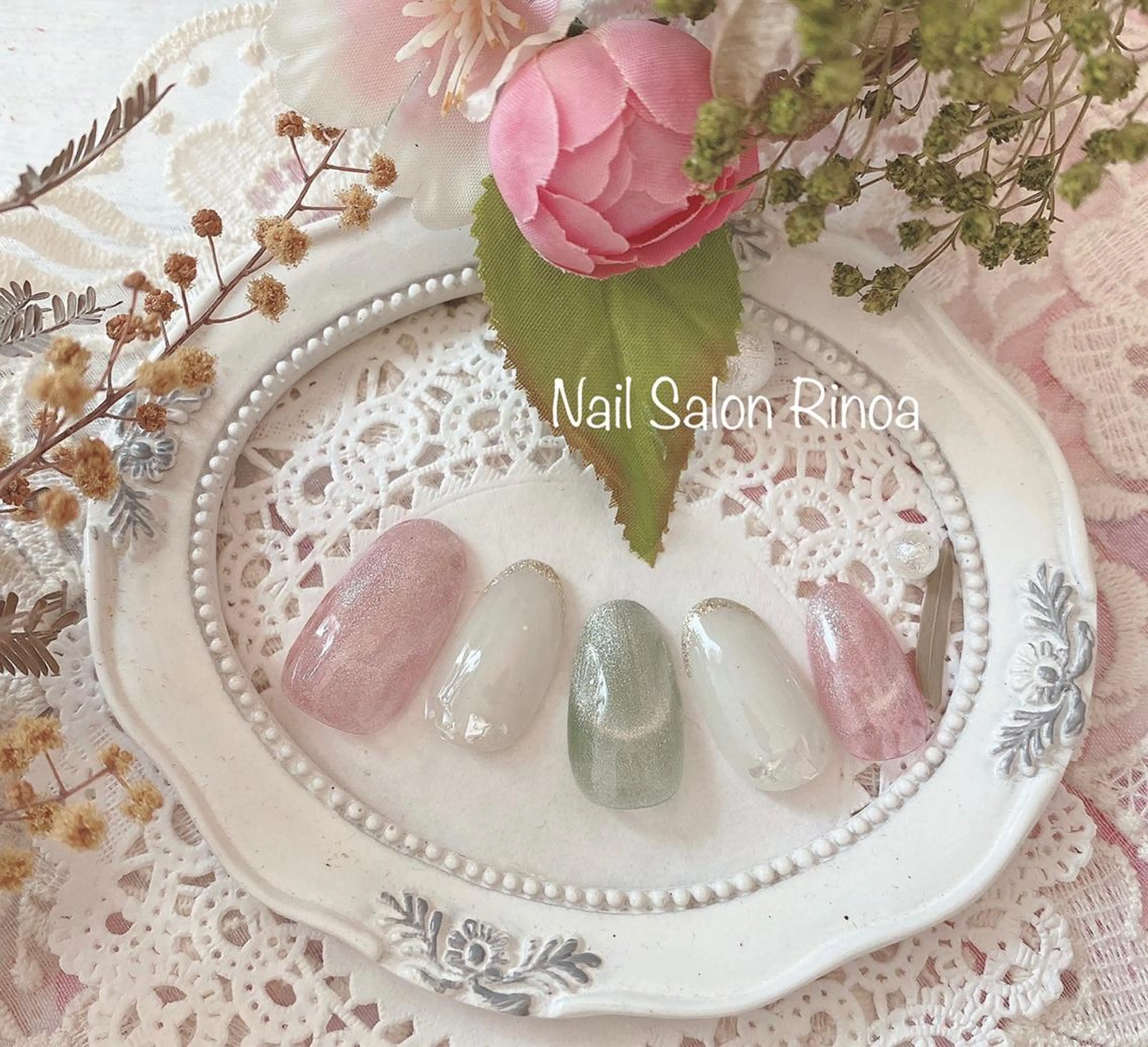 ネイル Nail Salon Rinoaのネイルデザイン