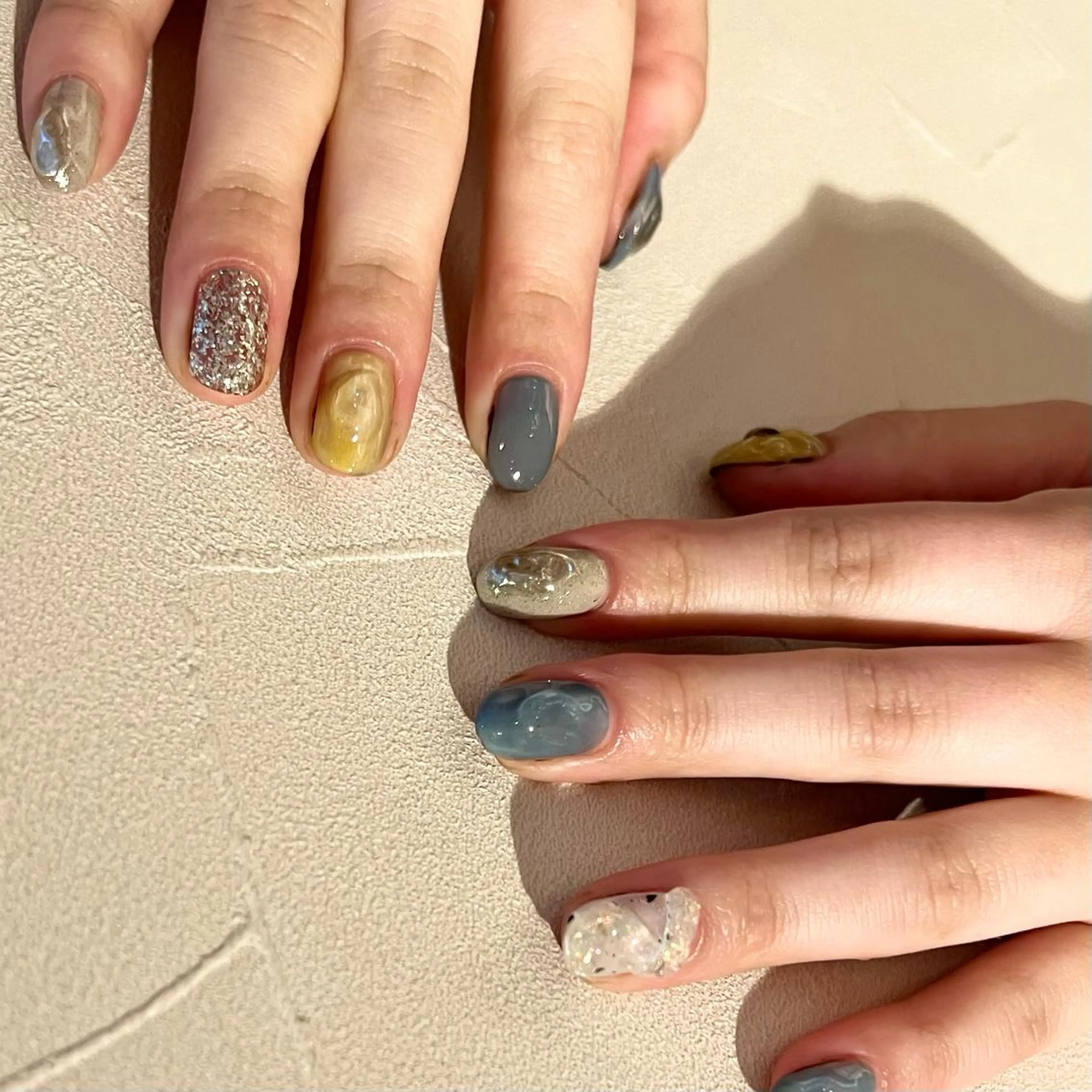 ネイル 持ち込み Yarm As Etel　。のネイルデザイン