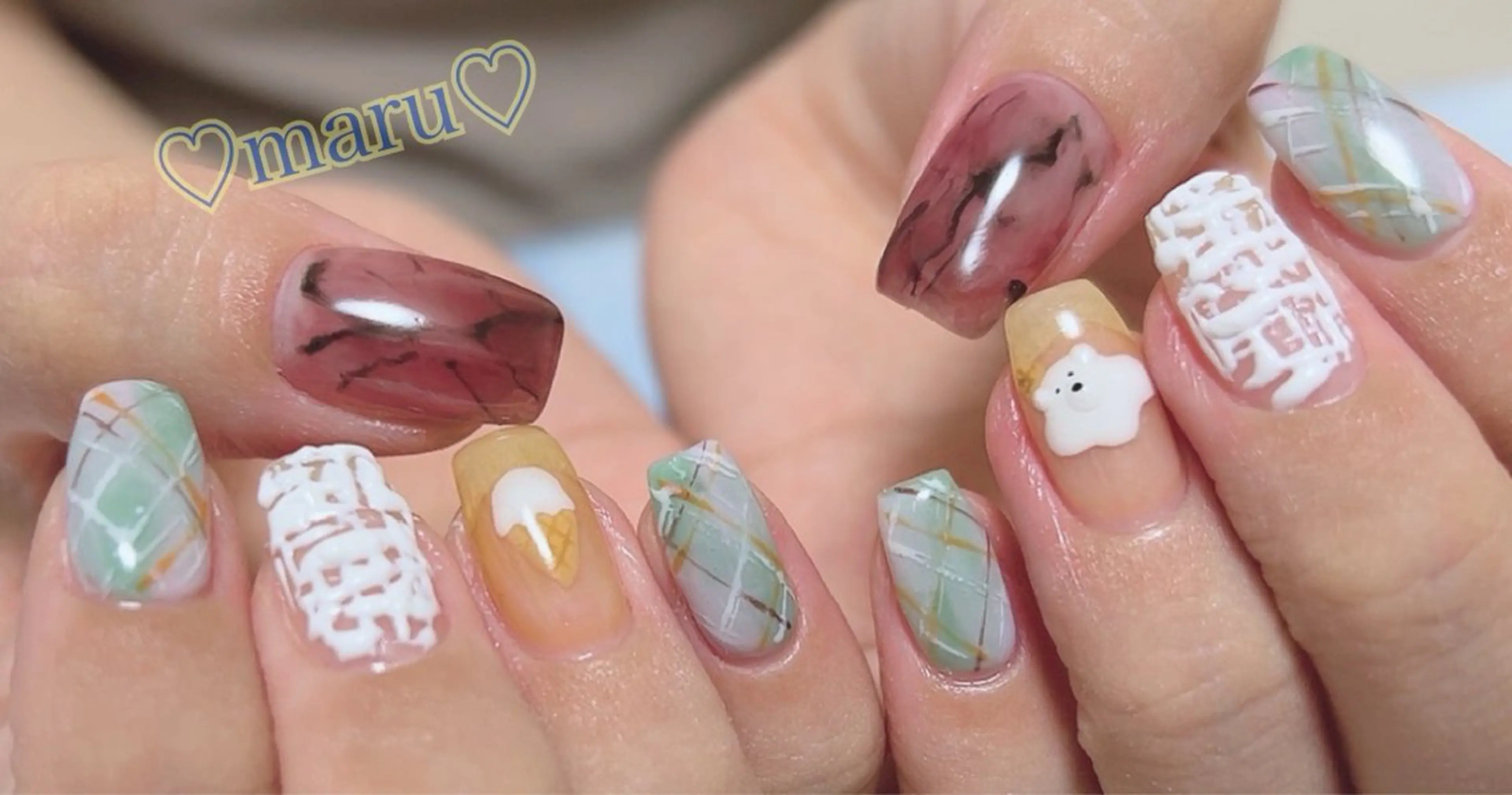 ネイル ハンドネイル フットネイル まるみ ♡のその他イメージ