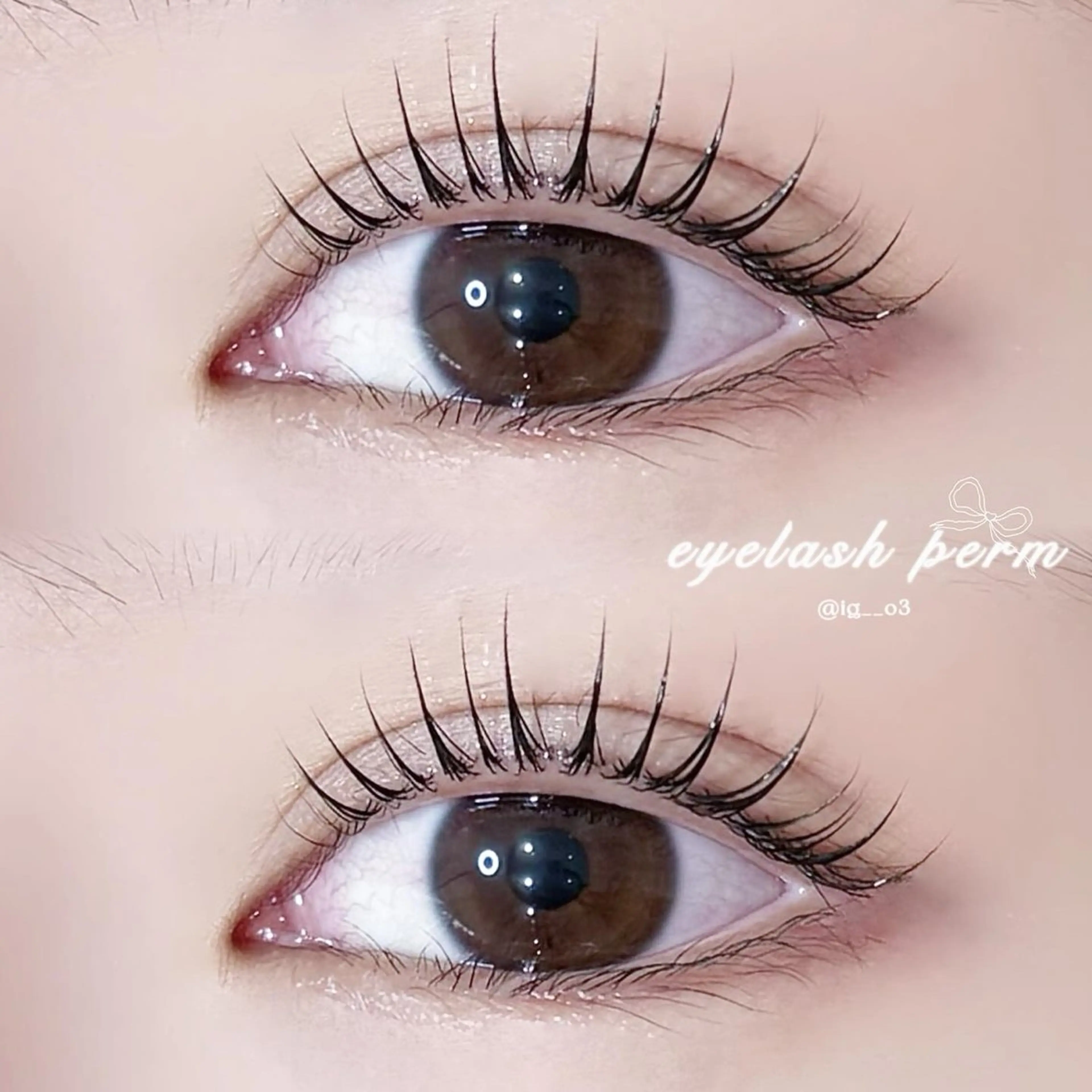 マツエク・マツパ 一重×まつ毛パーマ マツパ kanoha 🦖⋆͛のマツエク・マツパデザイン