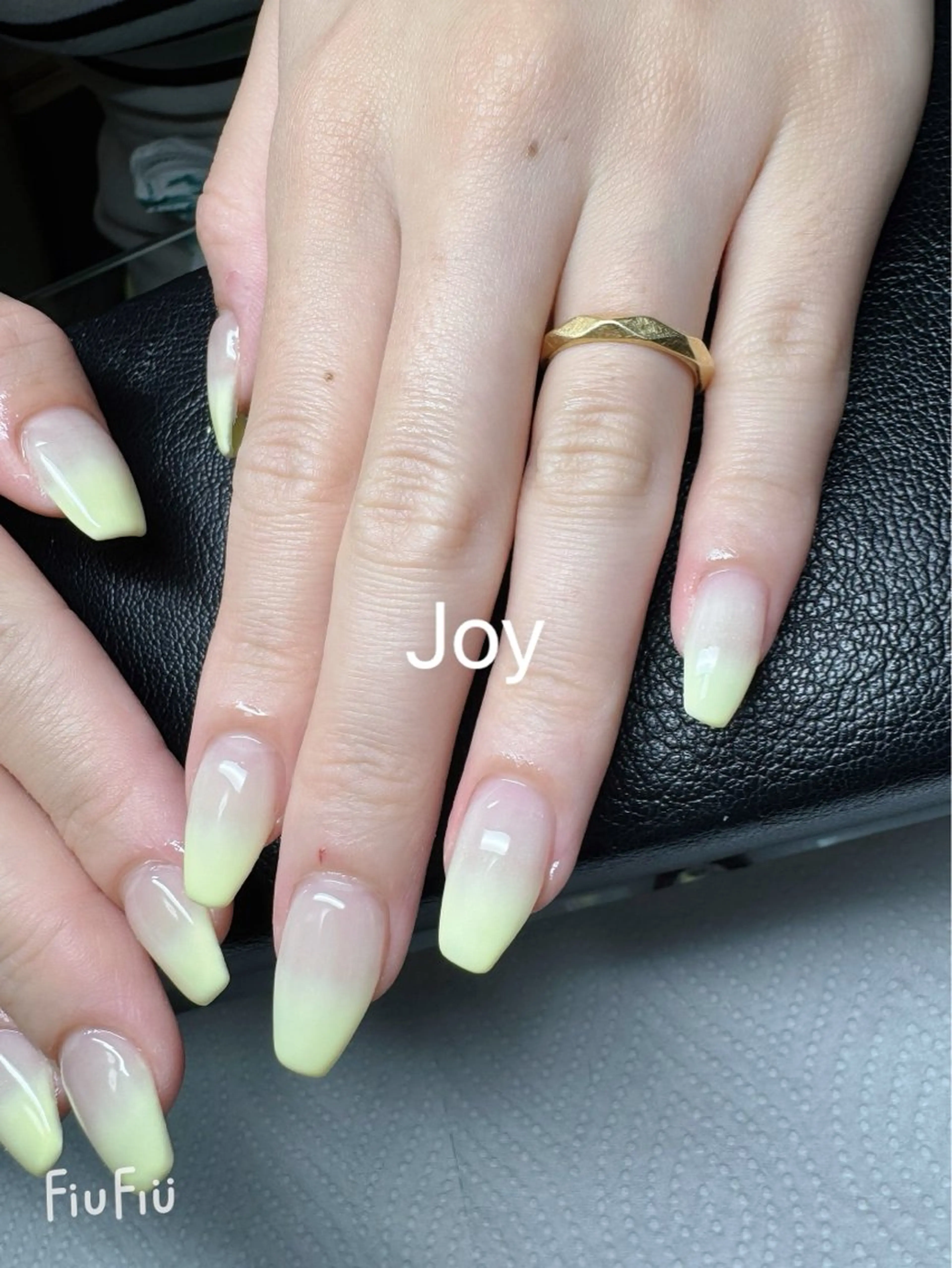 ネイル 長さ出し ジェルネイル グラデーション シンプルネイル Nail Salon JOYのネイルデザイン