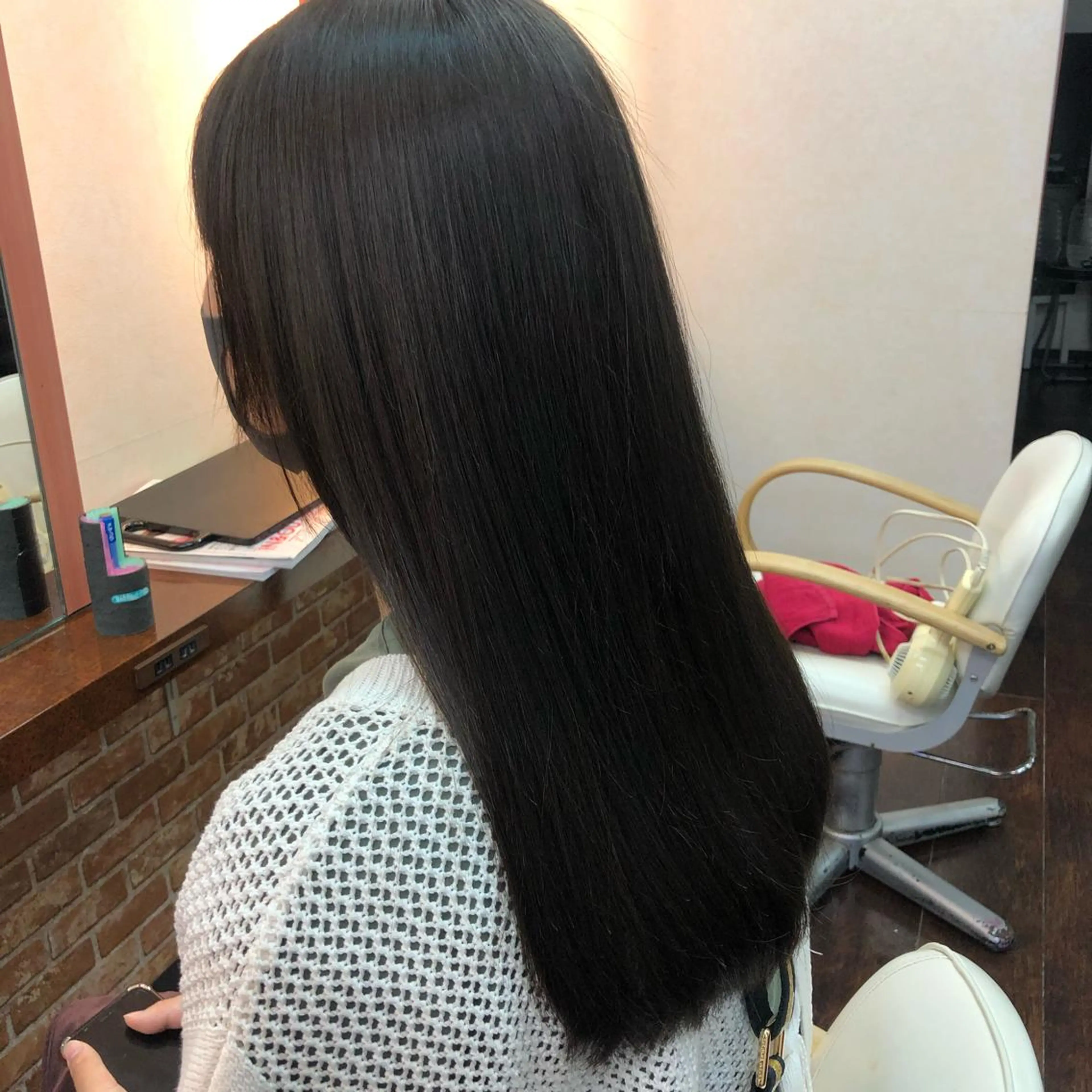 ロング パーマ 桧山 真のヘアスタイル