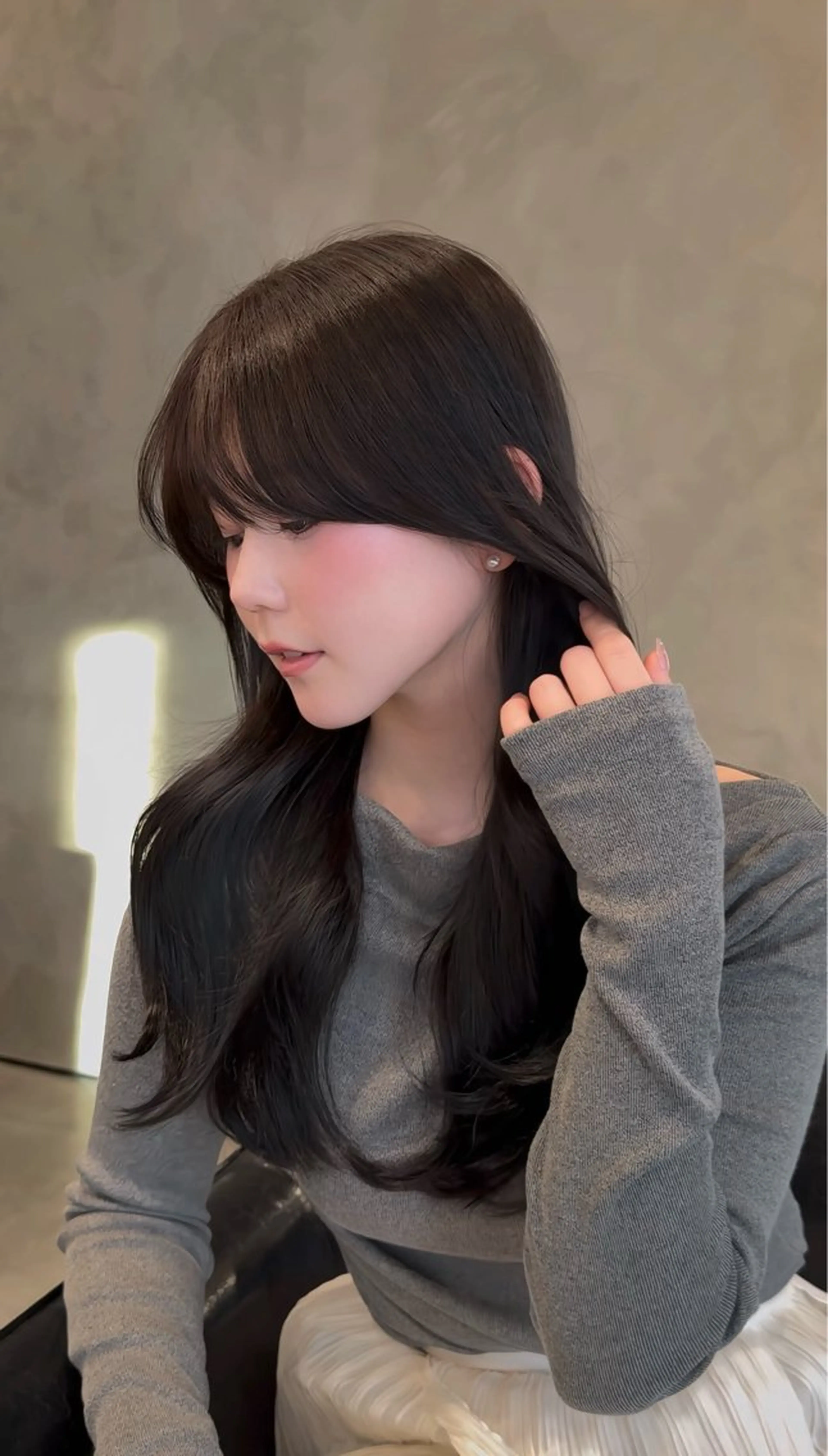 似合わせロングカット+トリートメントの写真