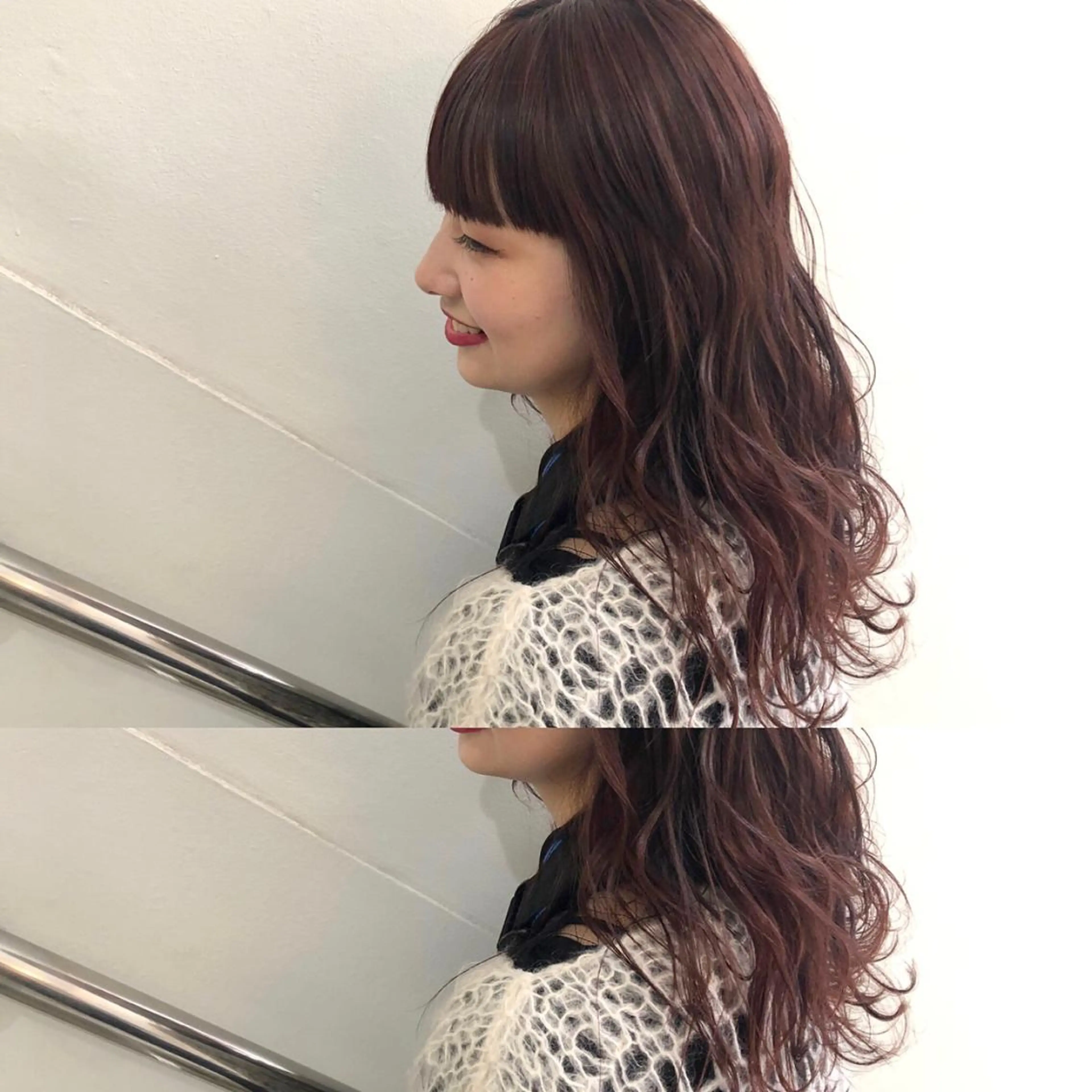 セミロング CLUTCH天王寺 西藤遥河のヘアスタイル