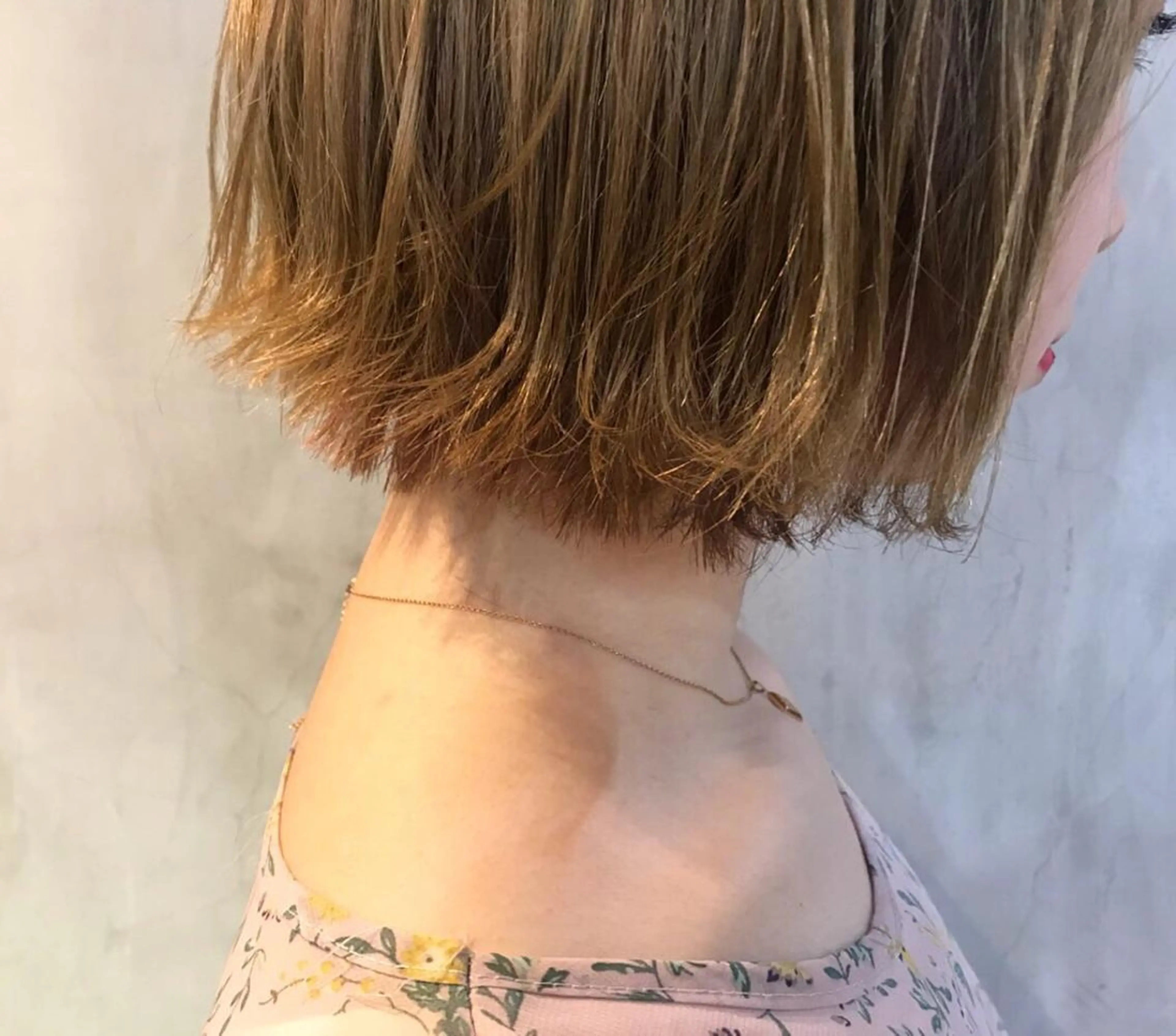 ショート カラー ヘアアレンジ ショートボブ ボブ ショートヘア stylist/蛯谷 珠里のヘアスタイル