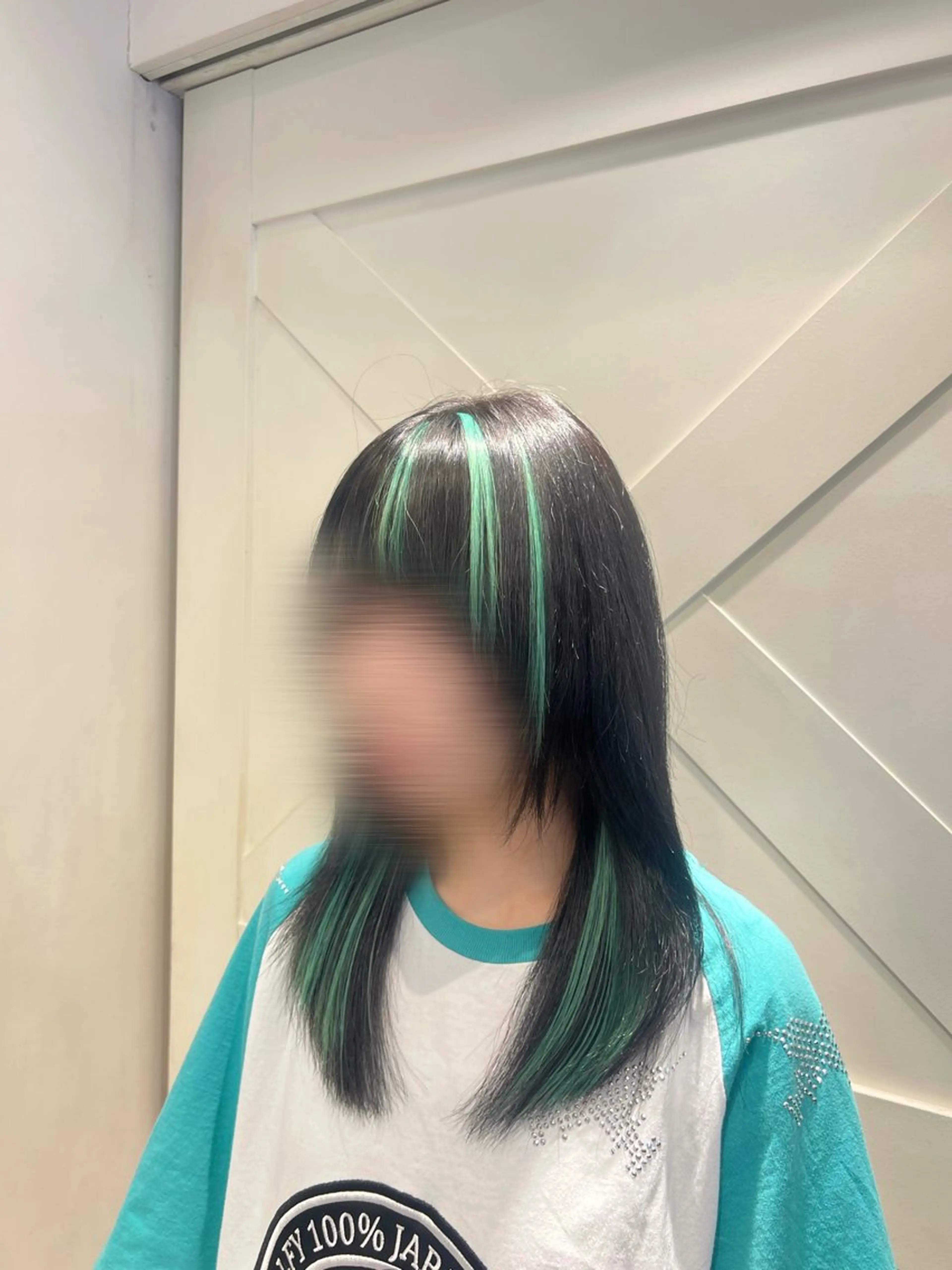 エクステ 艶髪🫧暖色カラー/ シールエクステ🎀のヘアスタイル