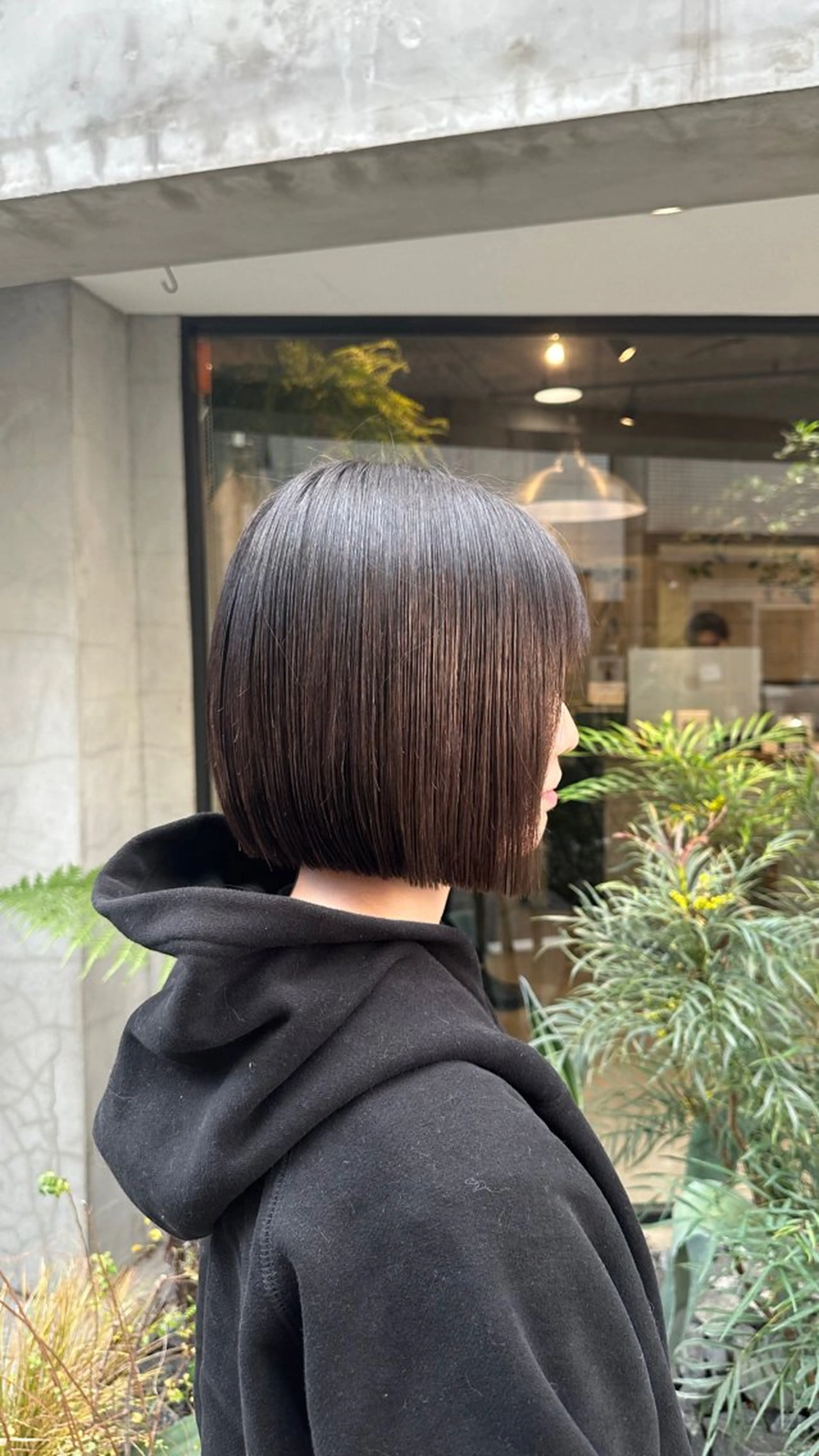 ショート ボブ 栄/レイヤーカット /オリーブ/傑🦥のヘアスタイル