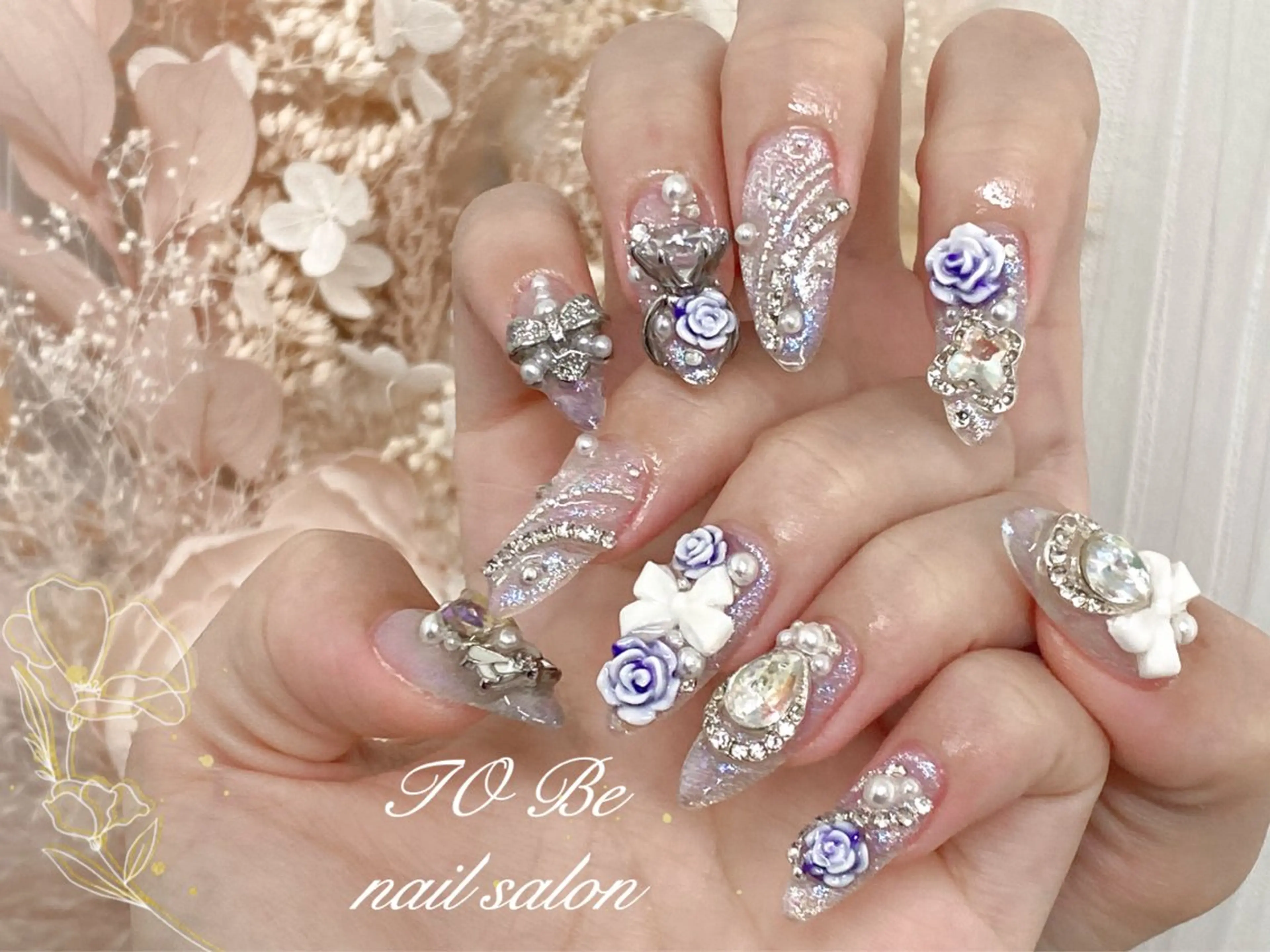 ネイル ハンドネイル Nail Salon To Be珈月のネイルデザイン