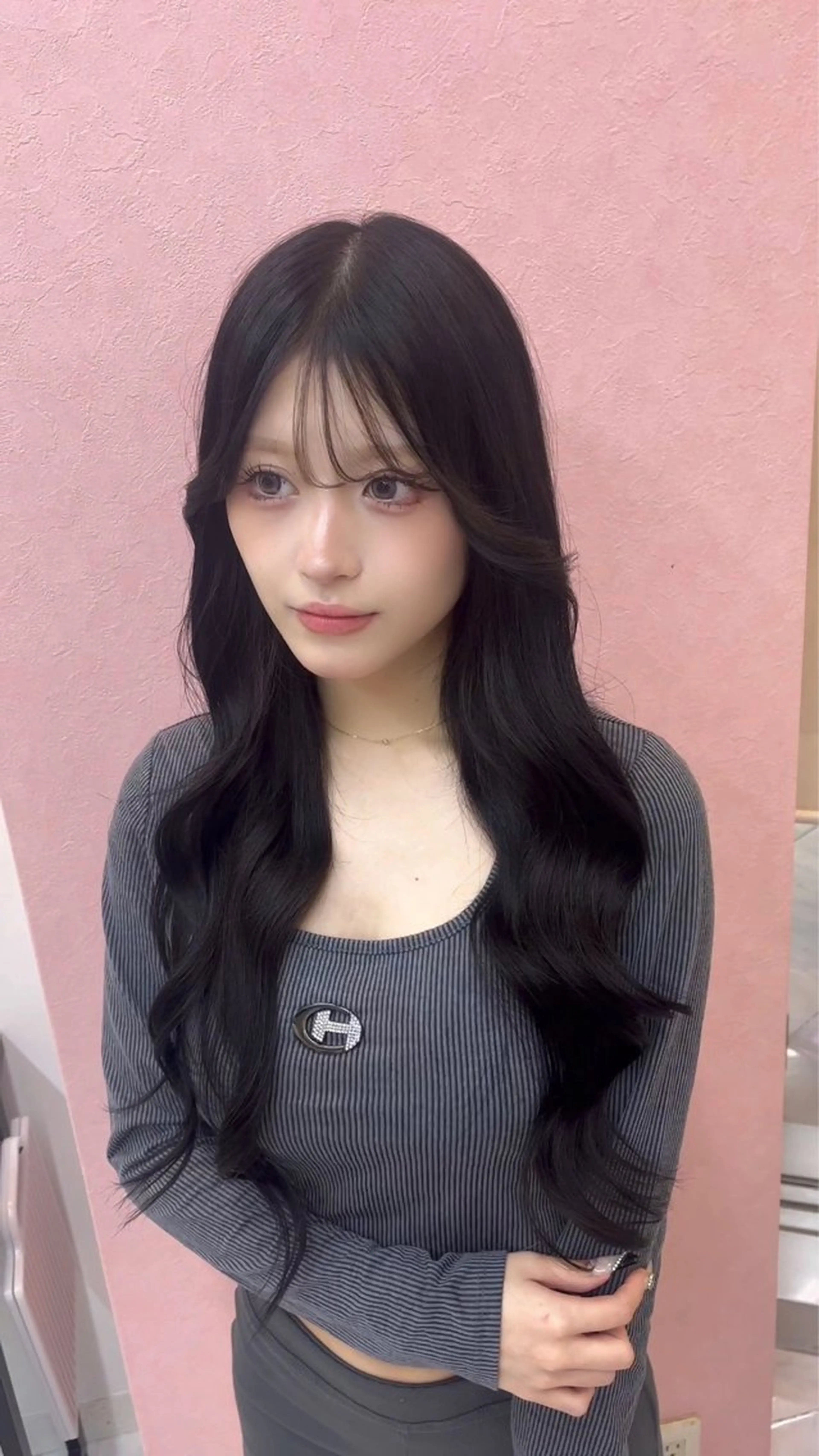 ロング エクステ エクステ M.O.D shibuya店所属・シールエクステ /まる🐺/渋谷のヘアスタイル