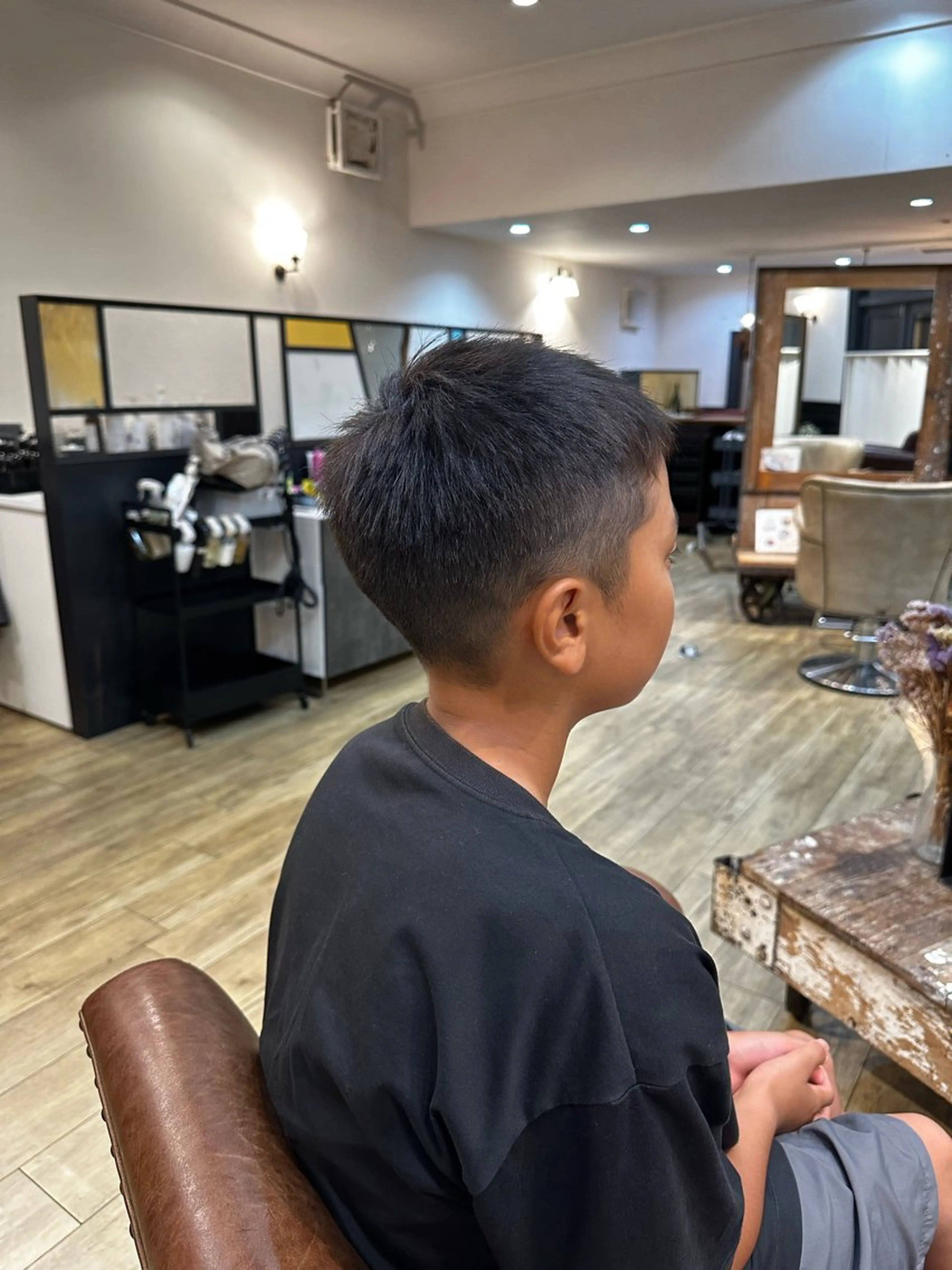 メンズ ツヤ感/透明感カラー /蟹江/harunaのヘアスタイル