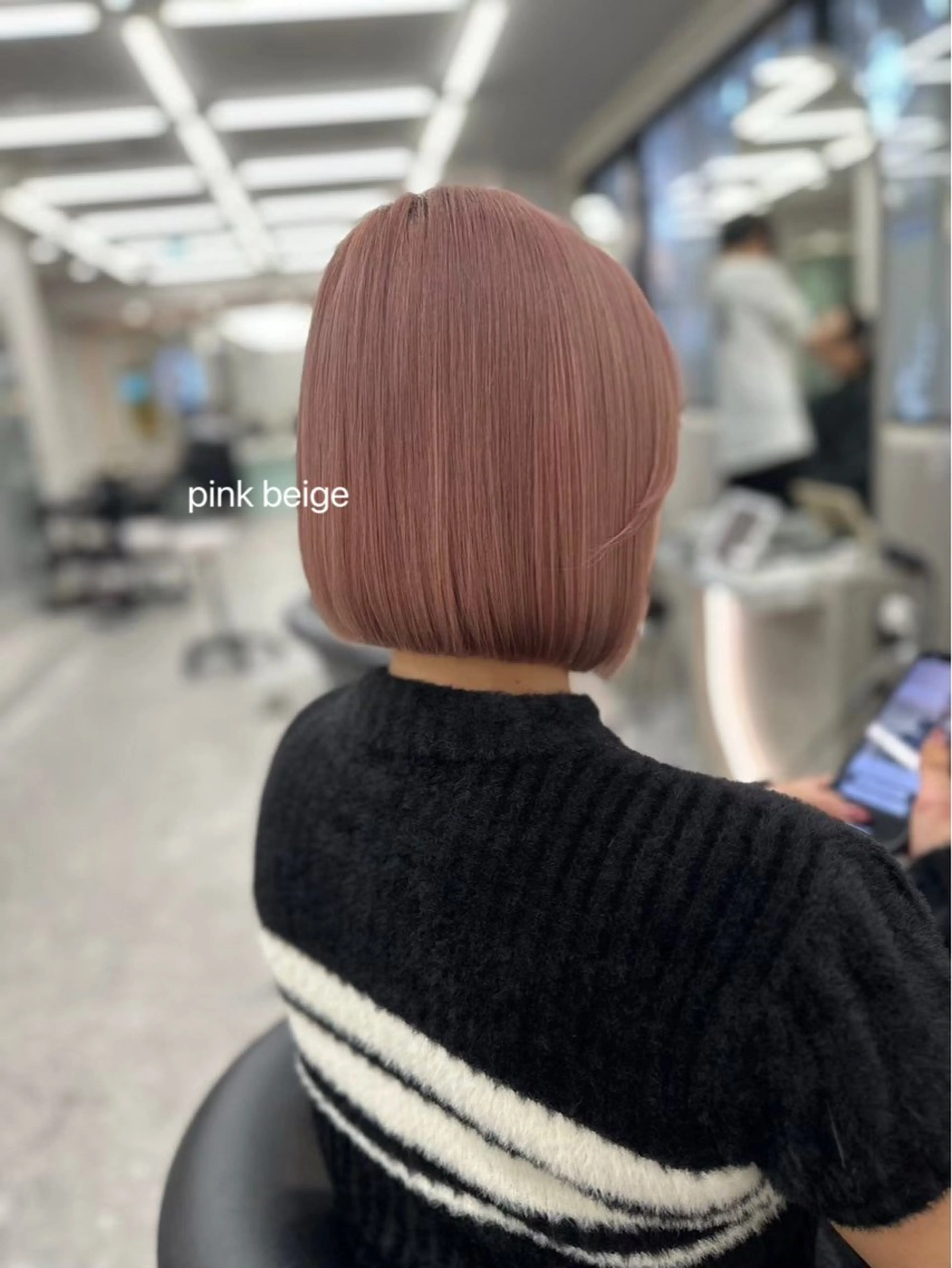 ミディアム ヘアカラー ハイトーン特化🤍/ 韓国ボブ / ハルナのヘアスタイル