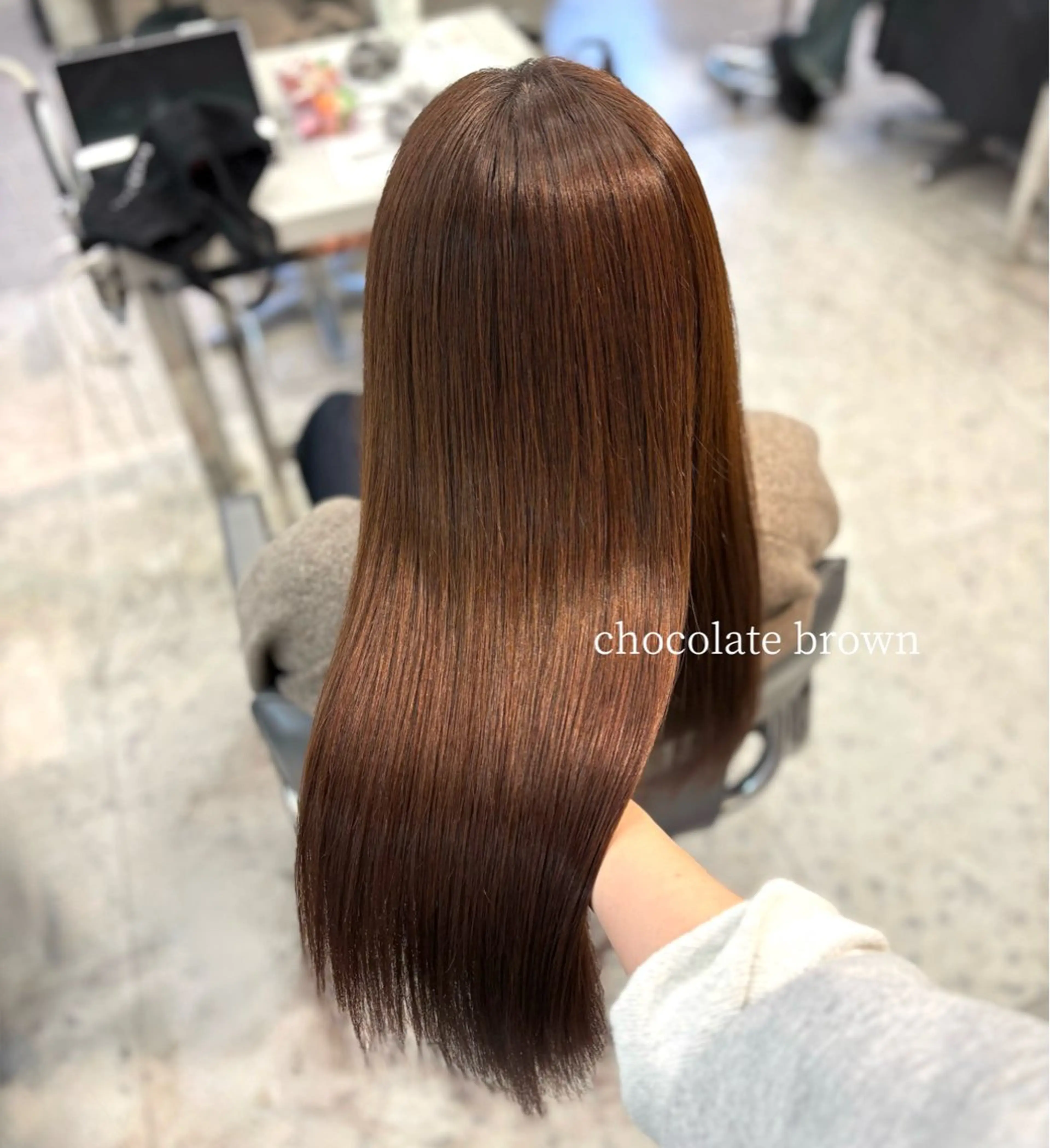 ロング カラー ピンクカラー カット ヘアカラー トリートメント MEI🎀つやカラー 🎀レイヤー🎀渋谷のヘアスタイル