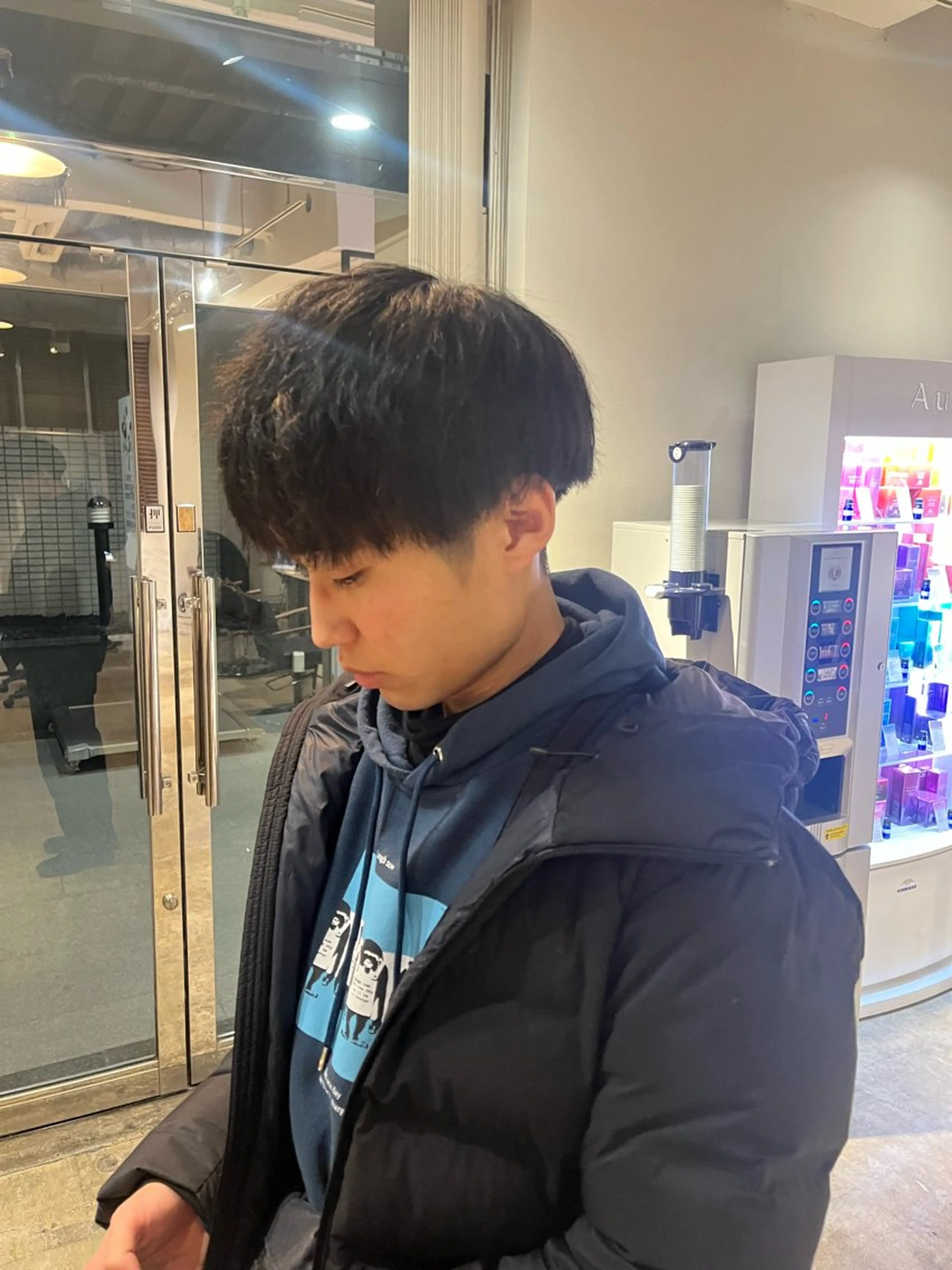 メンズカットの写真