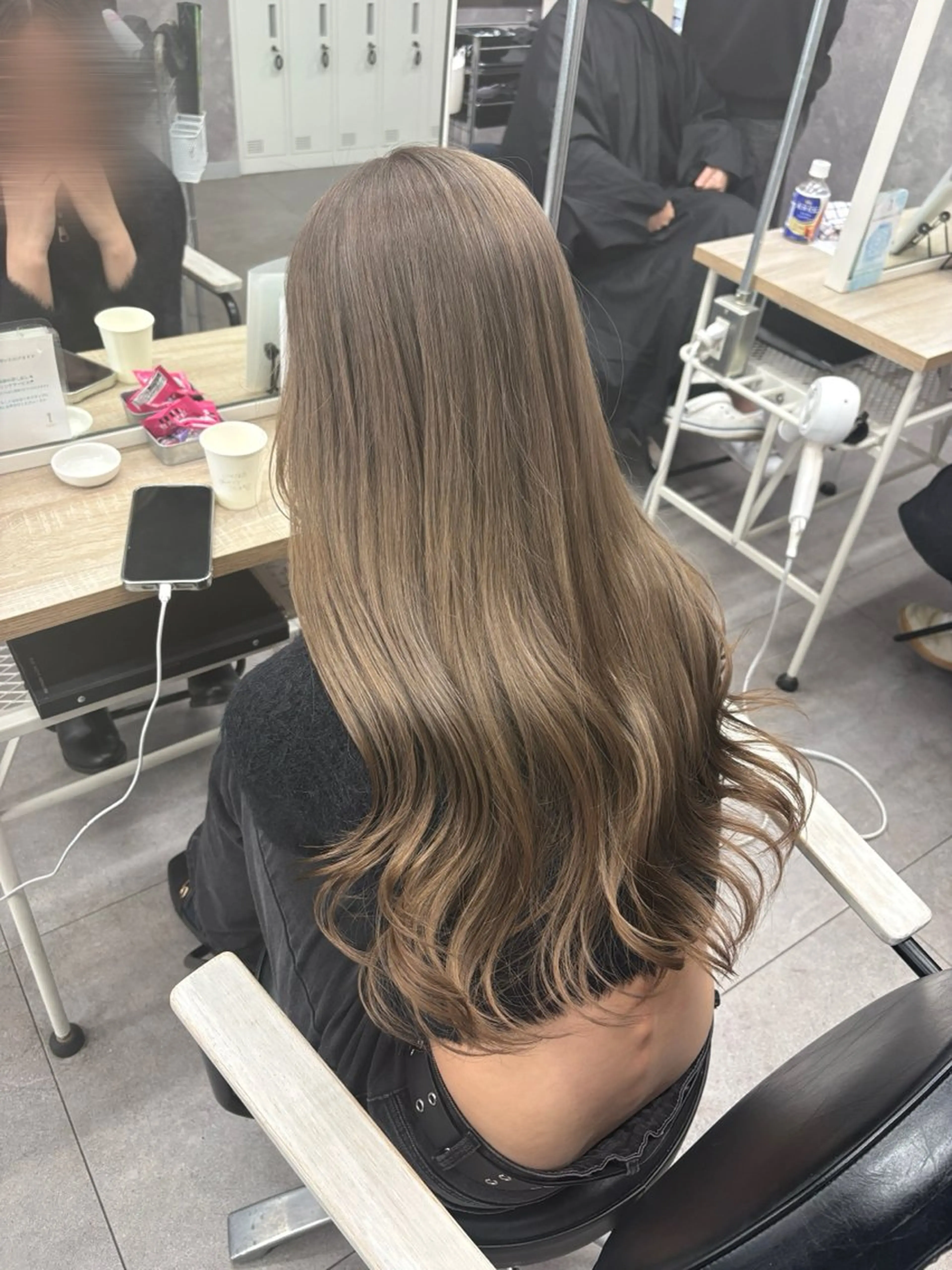 ロング カット ヘアカラー トリートメント ギャル⚜️巻き髪 ⚜️ちづるのヘアスタイル