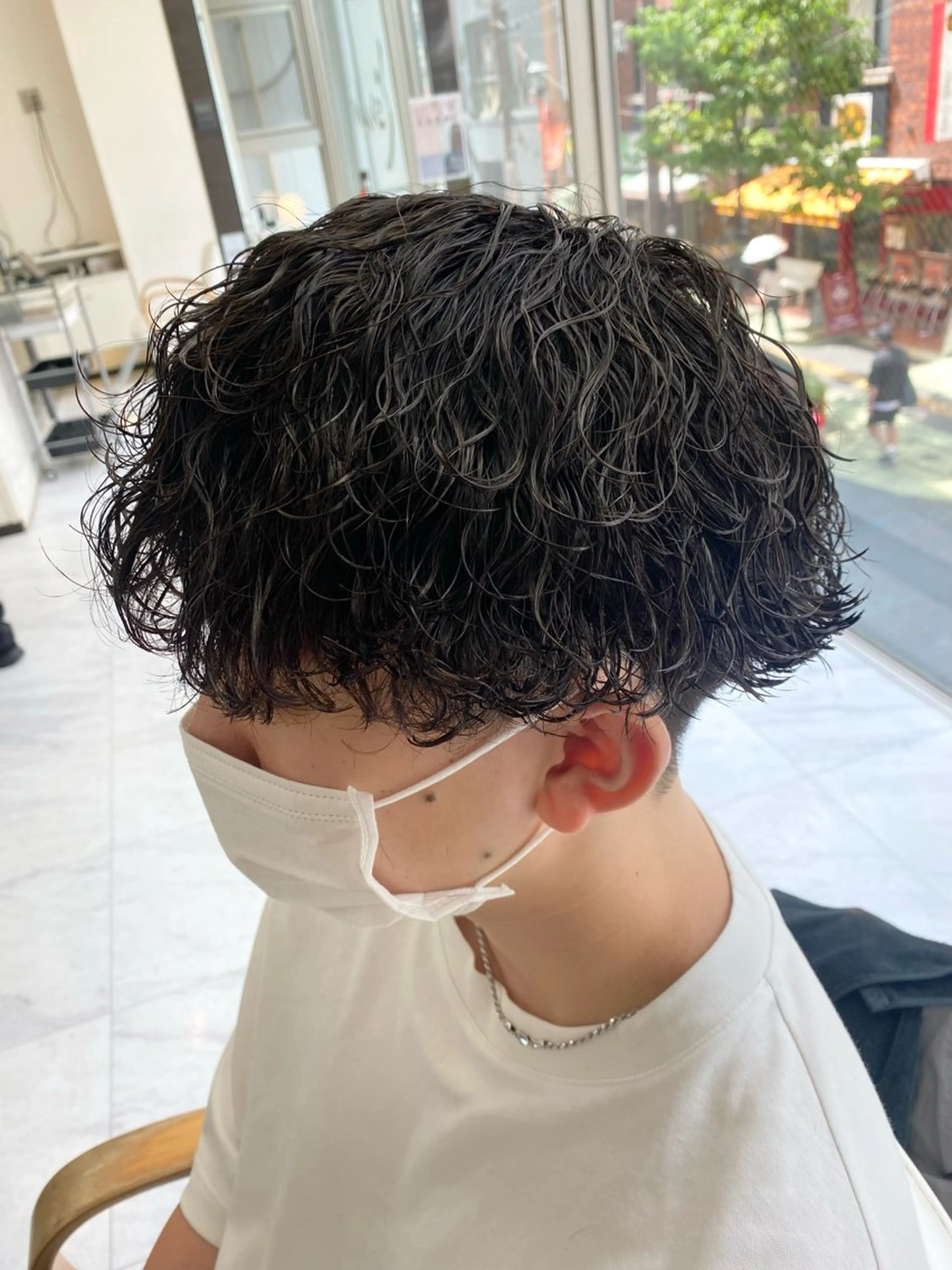 パーマ メンズ メンズパーマ メンズツイストパーマ 波巻きパーマ スパイラルパーマ ツイストパーマ カット パーマ トリートメント 🌴パーマオタク🌴 長谷川　諒佑🌈のヘアスタイル