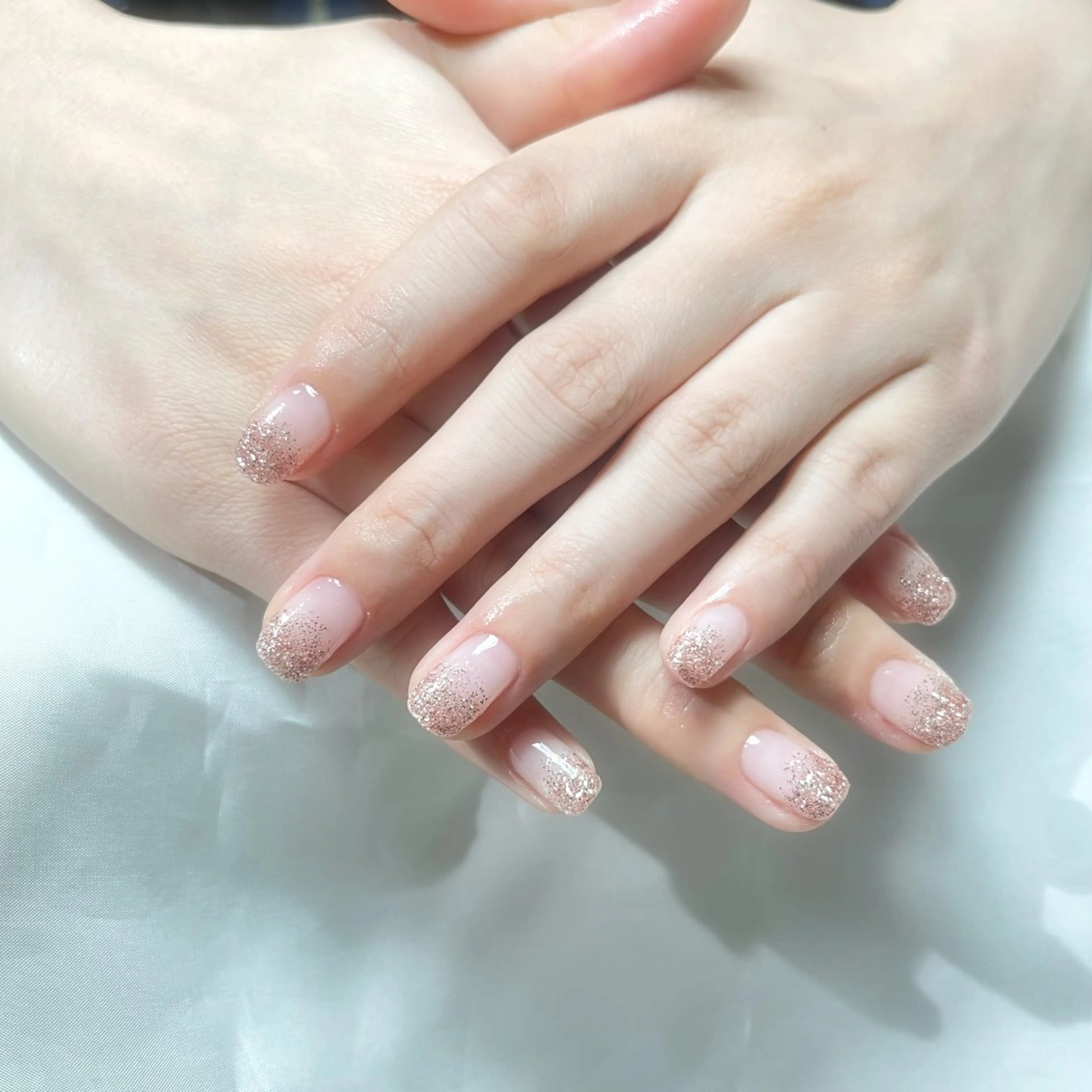 ラメグラデーション💎🫧【オフあり】現金のみの写真