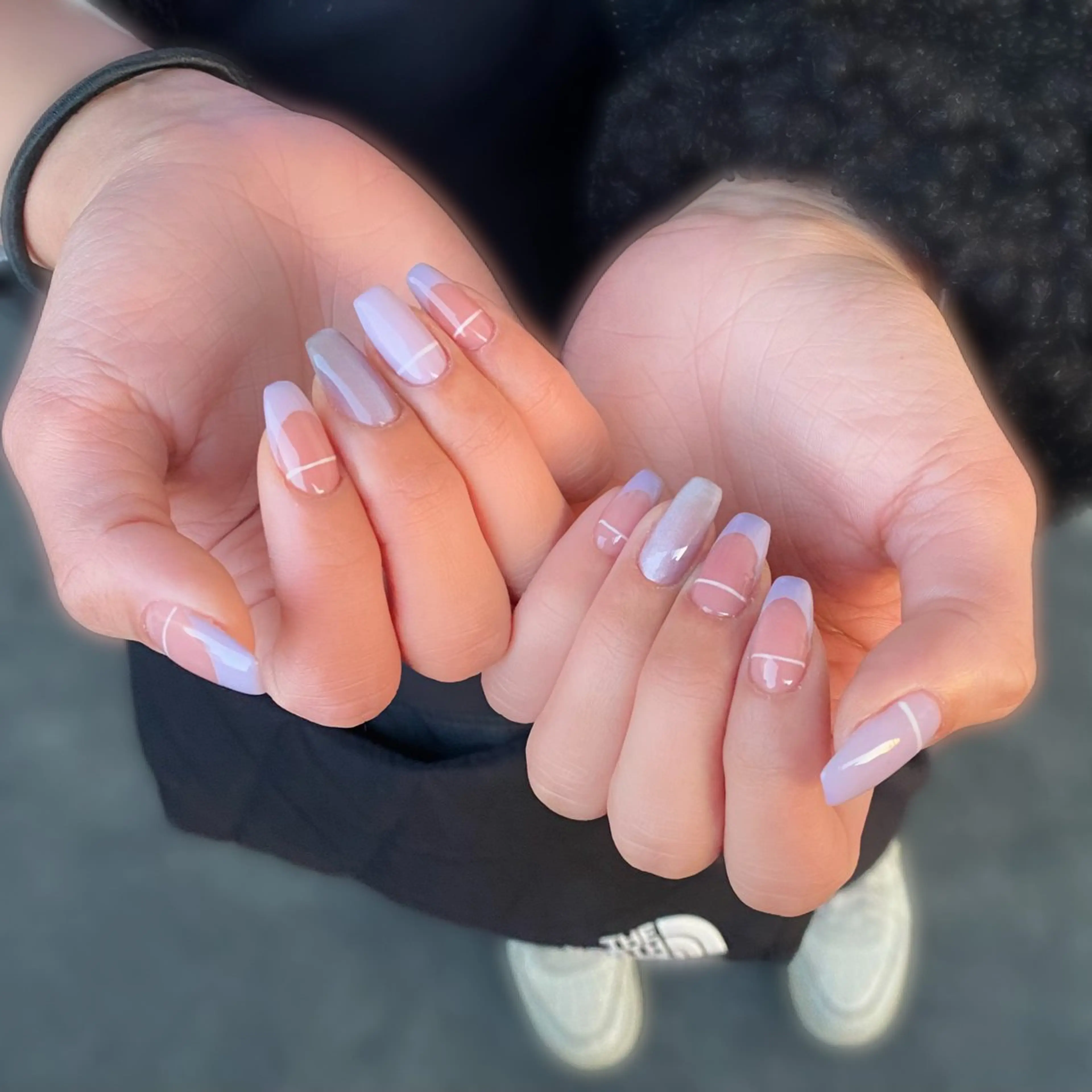 ネイル フレンチネイル パステルネイル ハンドネイル &.nail/ ニュアンス/持込み可のネイルデザイン