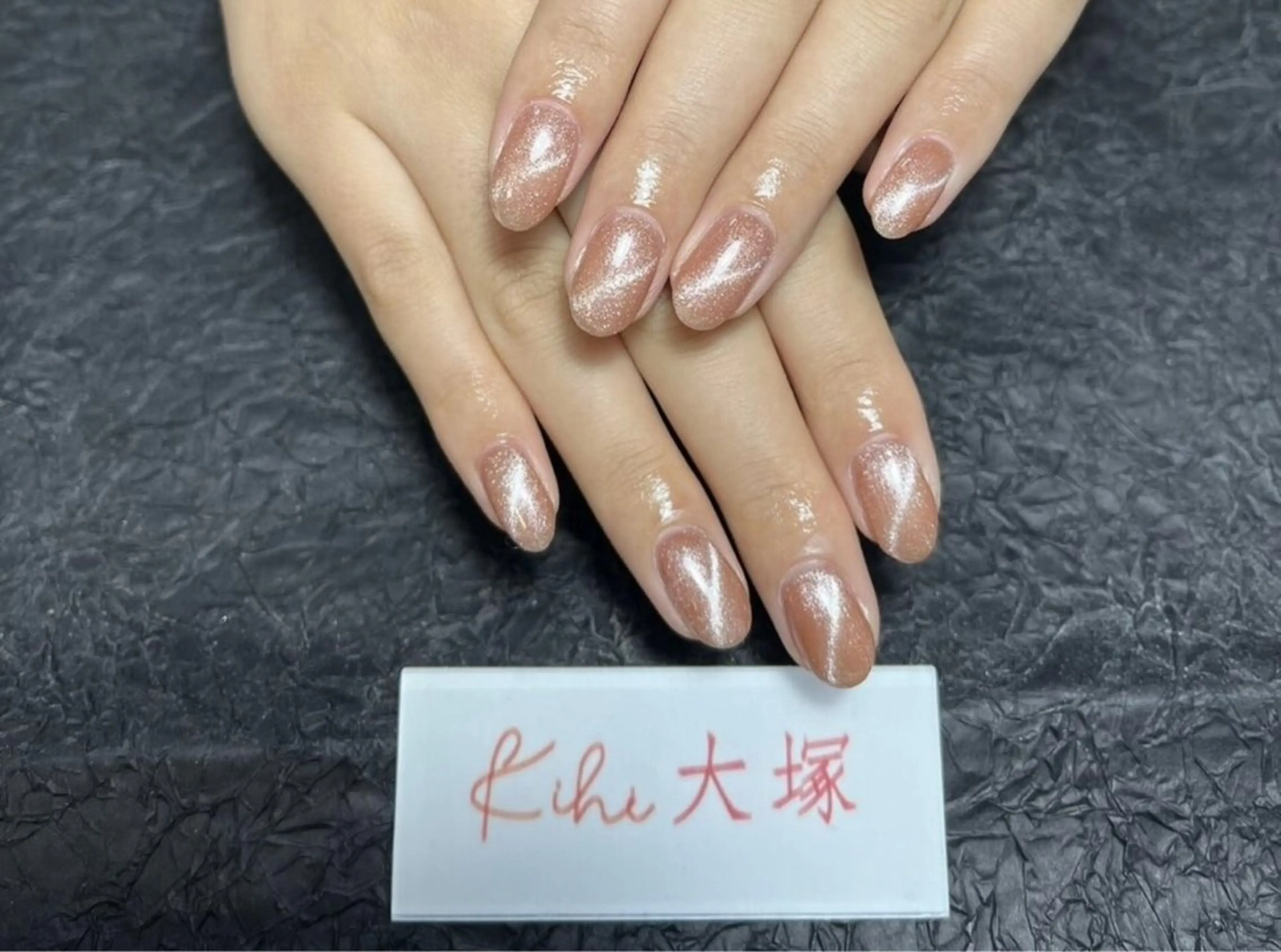 ネイル ハンドネイル ゆな 研修中のネイルデザイン