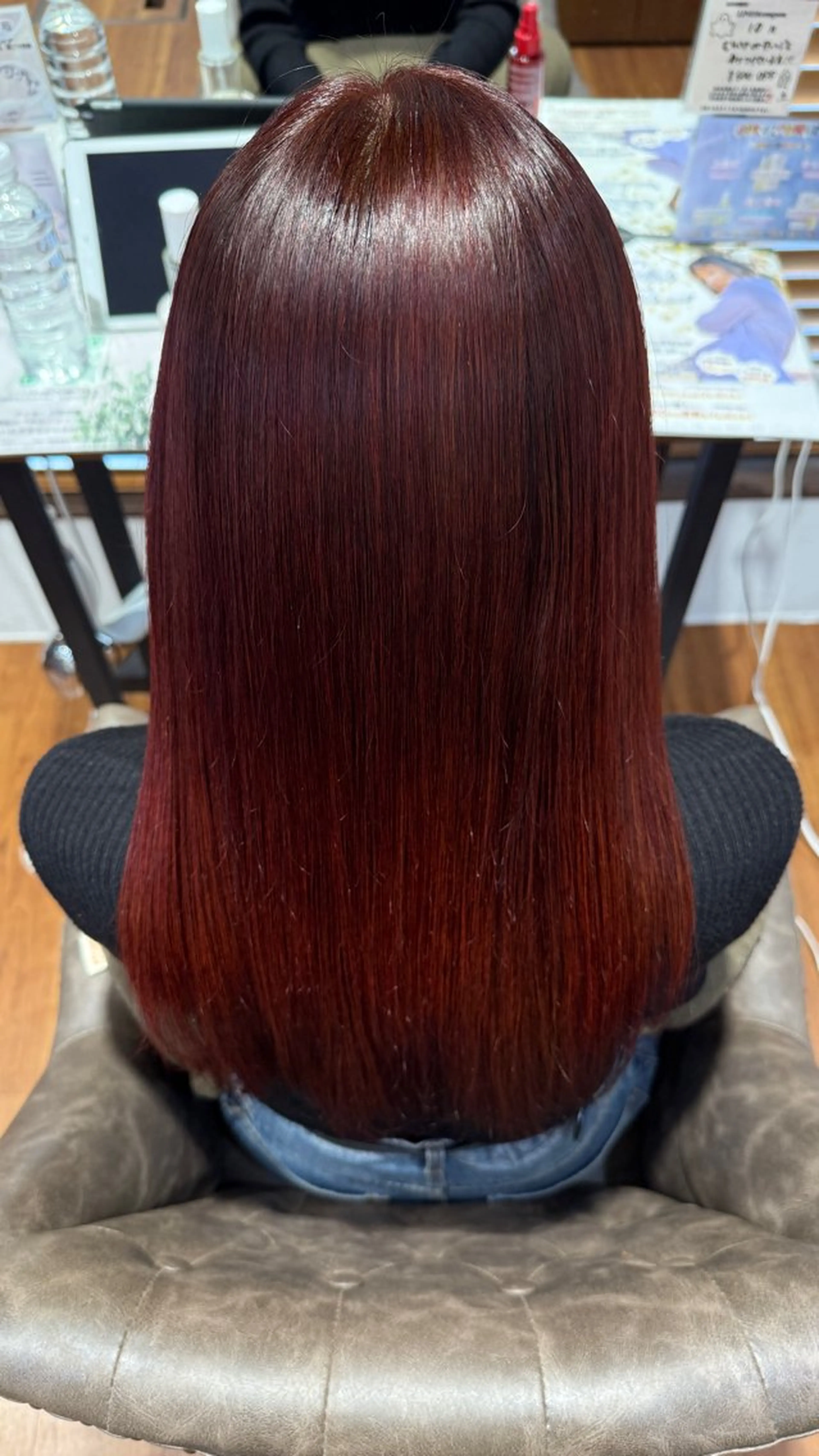 ロング カラー いくみ/豊橋 /艶カラー/髪質改善のヘアスタイル