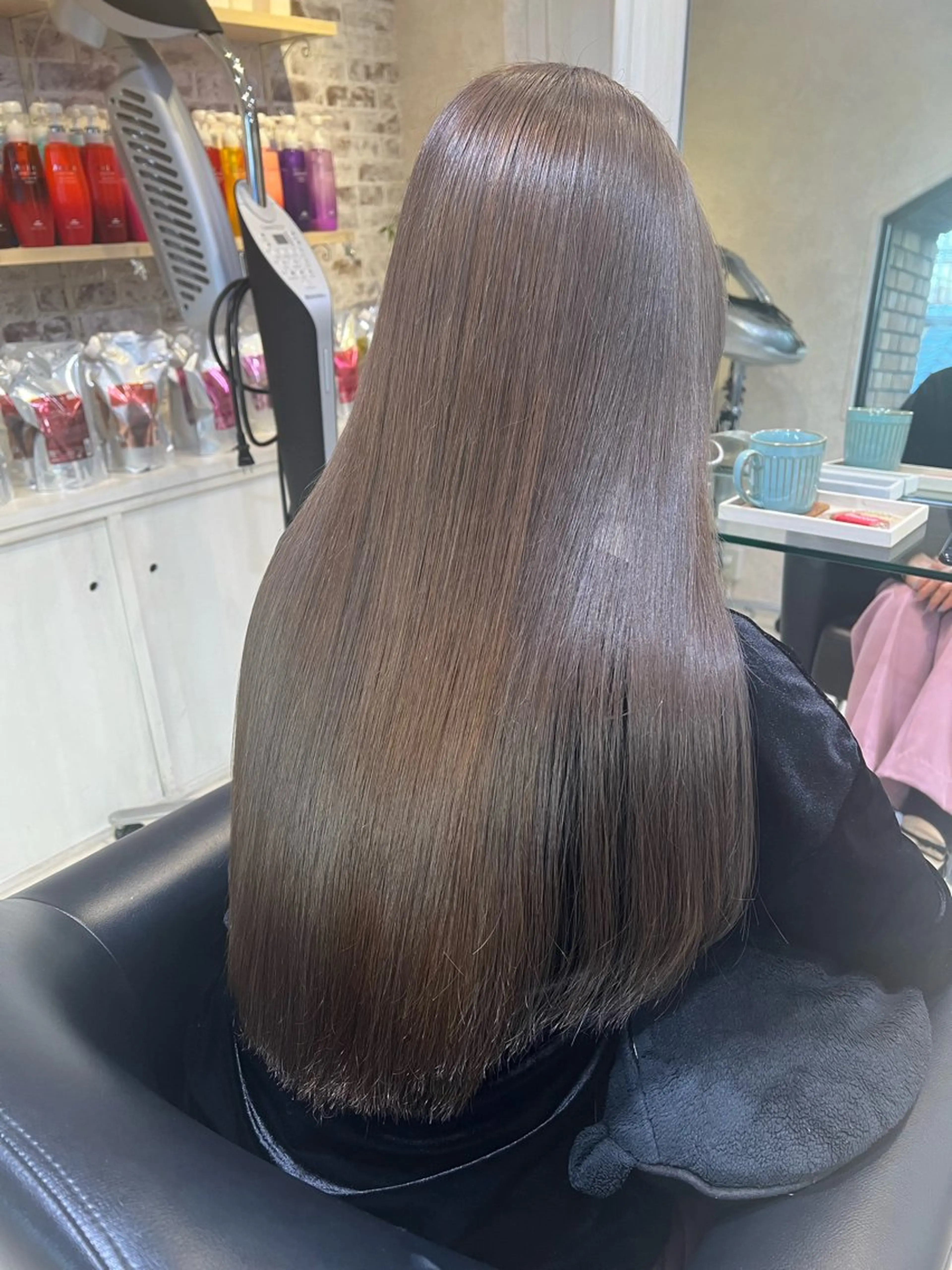 ロング トリートメント 酸熱トリートメント ヤマダ ショウコのヘアスタイル