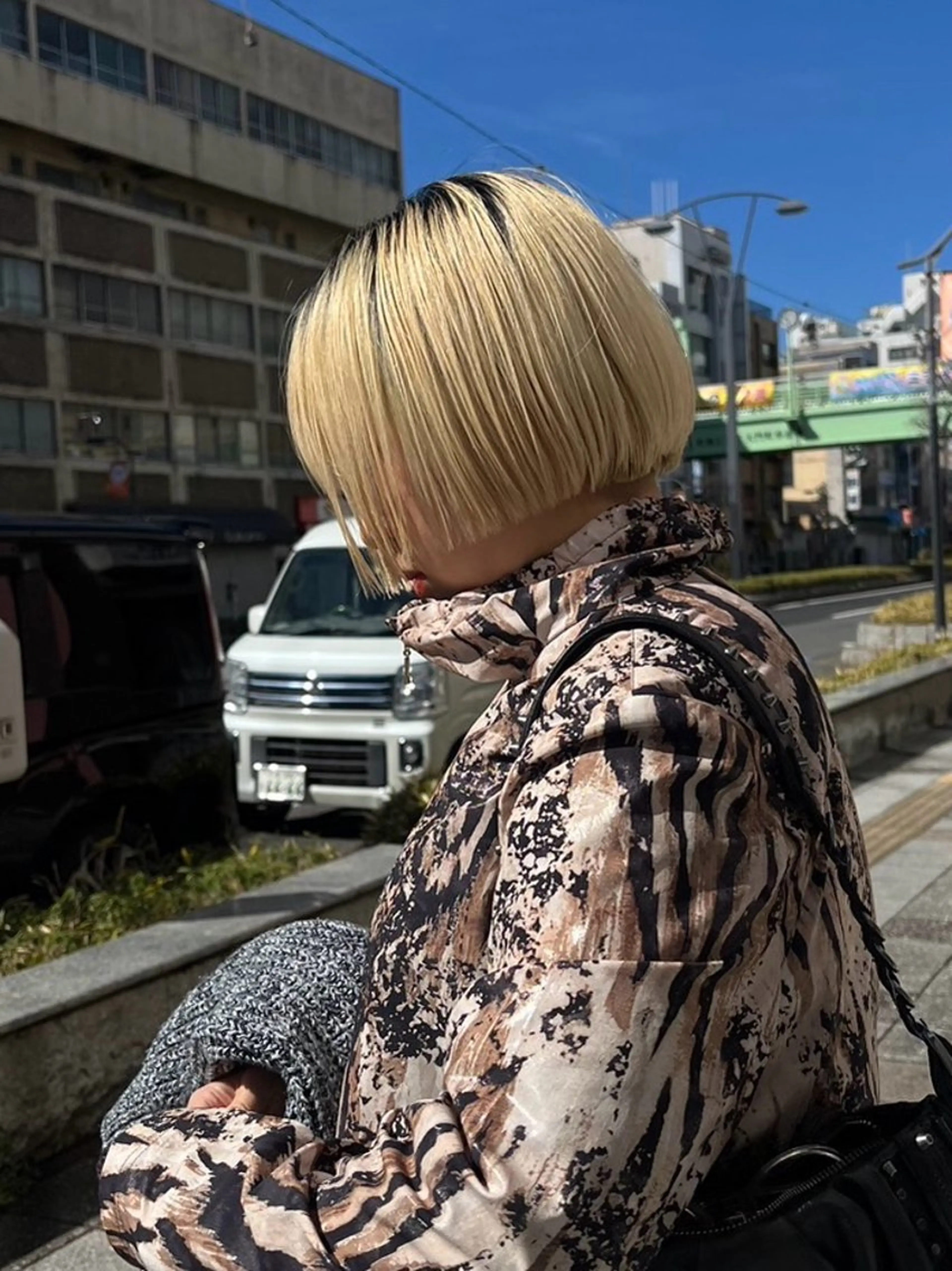 ショート ヘアカラー 🎀オイダイラ モモカ🎀のヘアスタイル