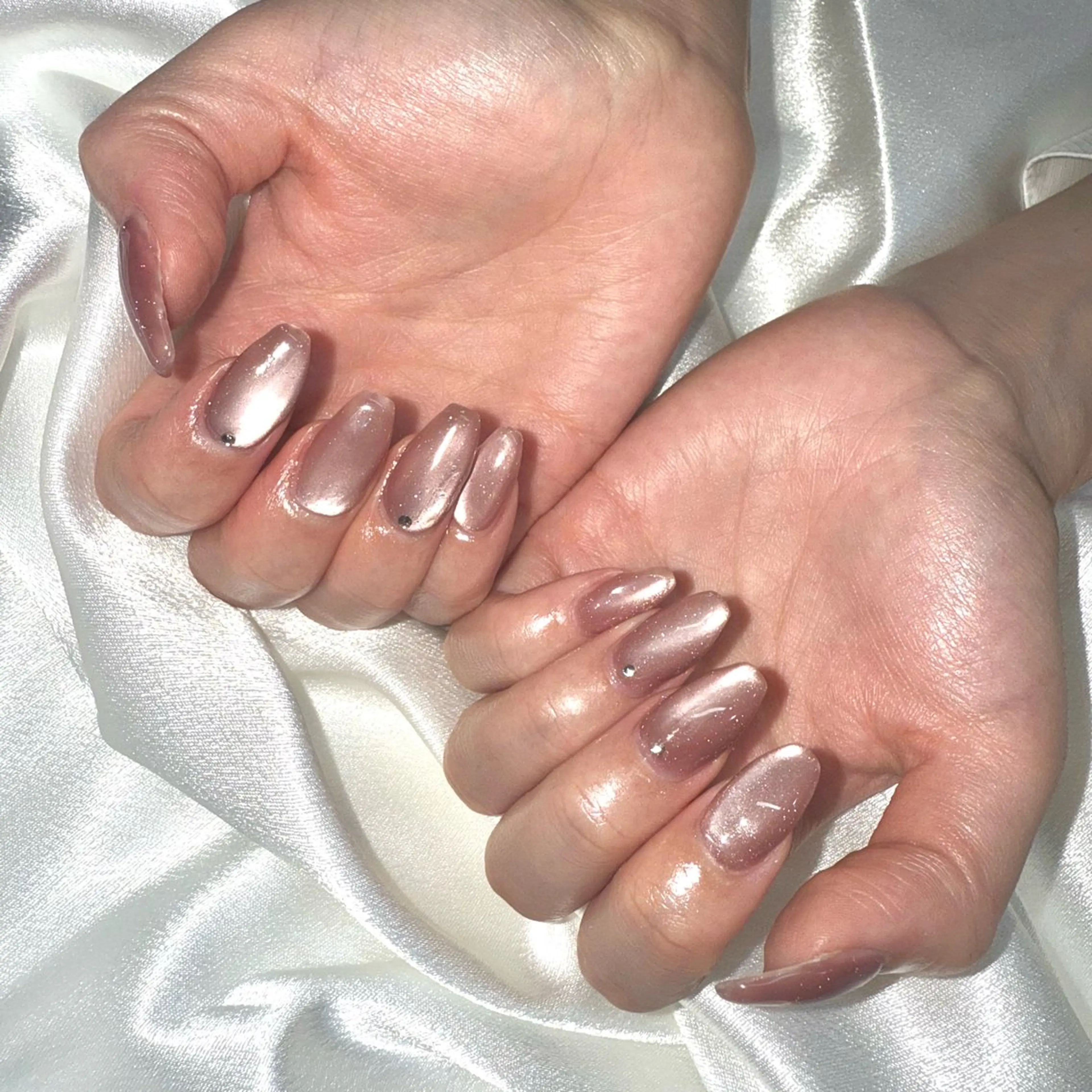 ネイル 氷ネイル・うるうるネイル ハンドネイル ★Rinail... .のネイルデザイン