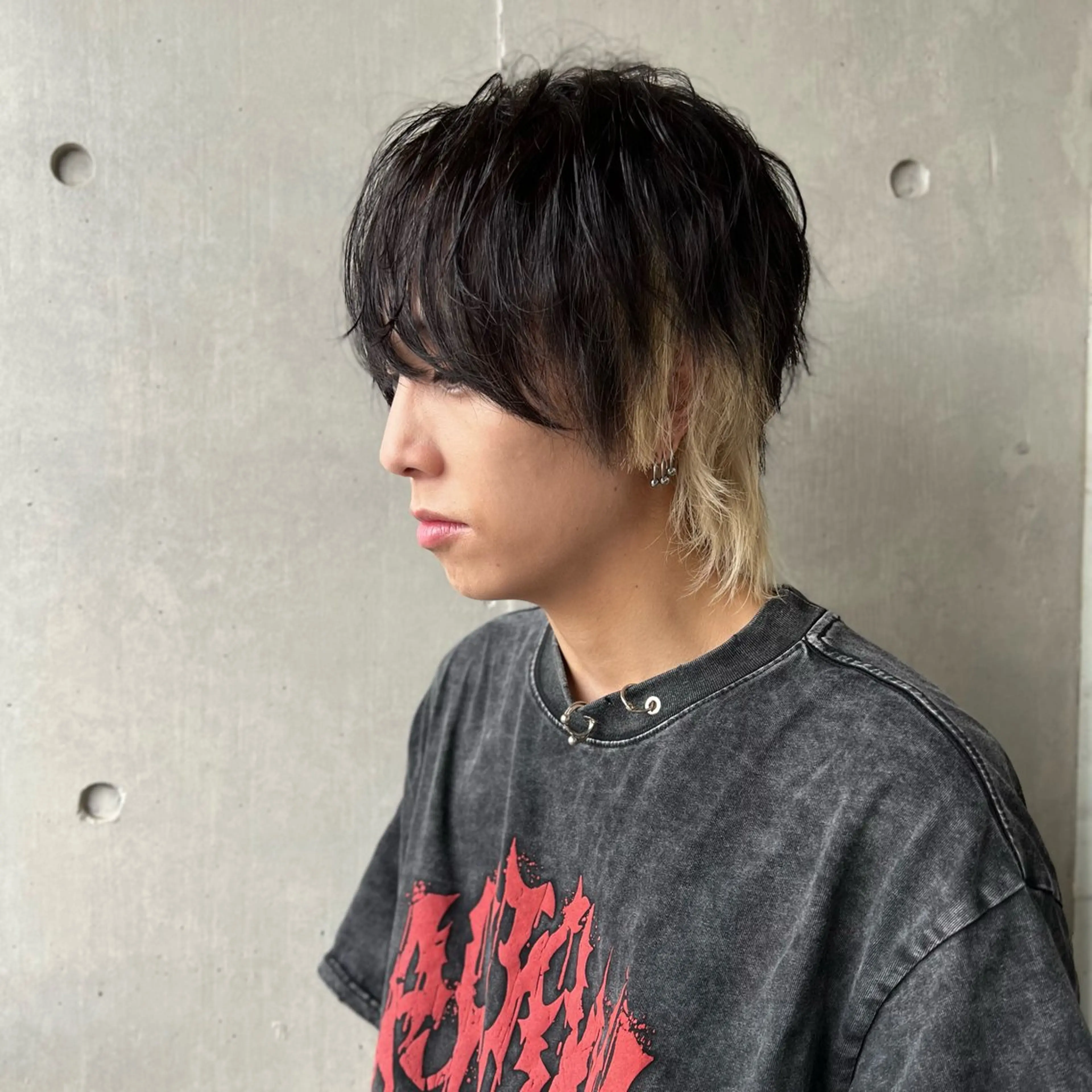 メンズ メンズウルフカット ウルフカット メンズマッシュ✂️ ✨️NOAのヘアスタイル