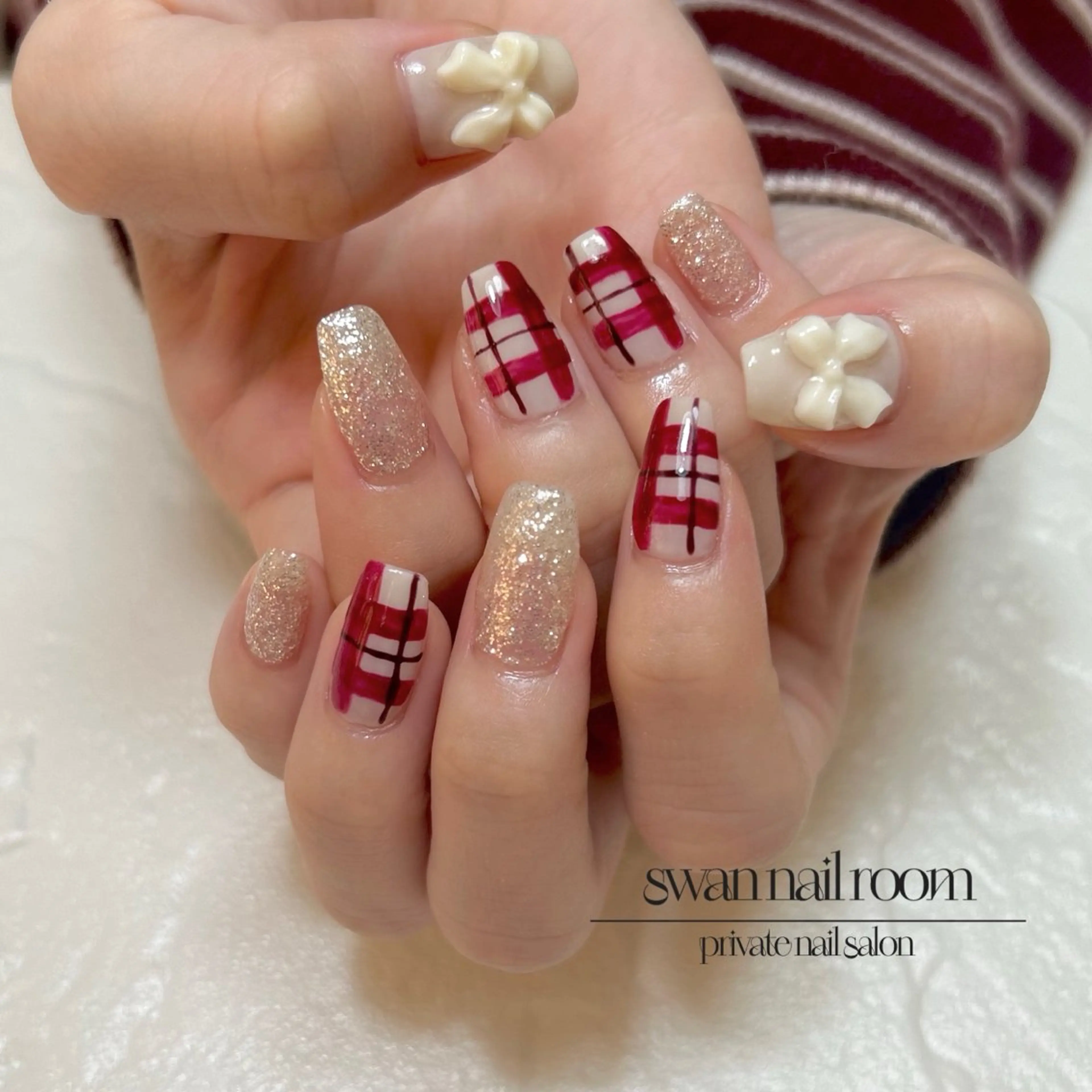 ネイル 持ち込み swan  nail room所属・swan nail roomのネイルデザイン
