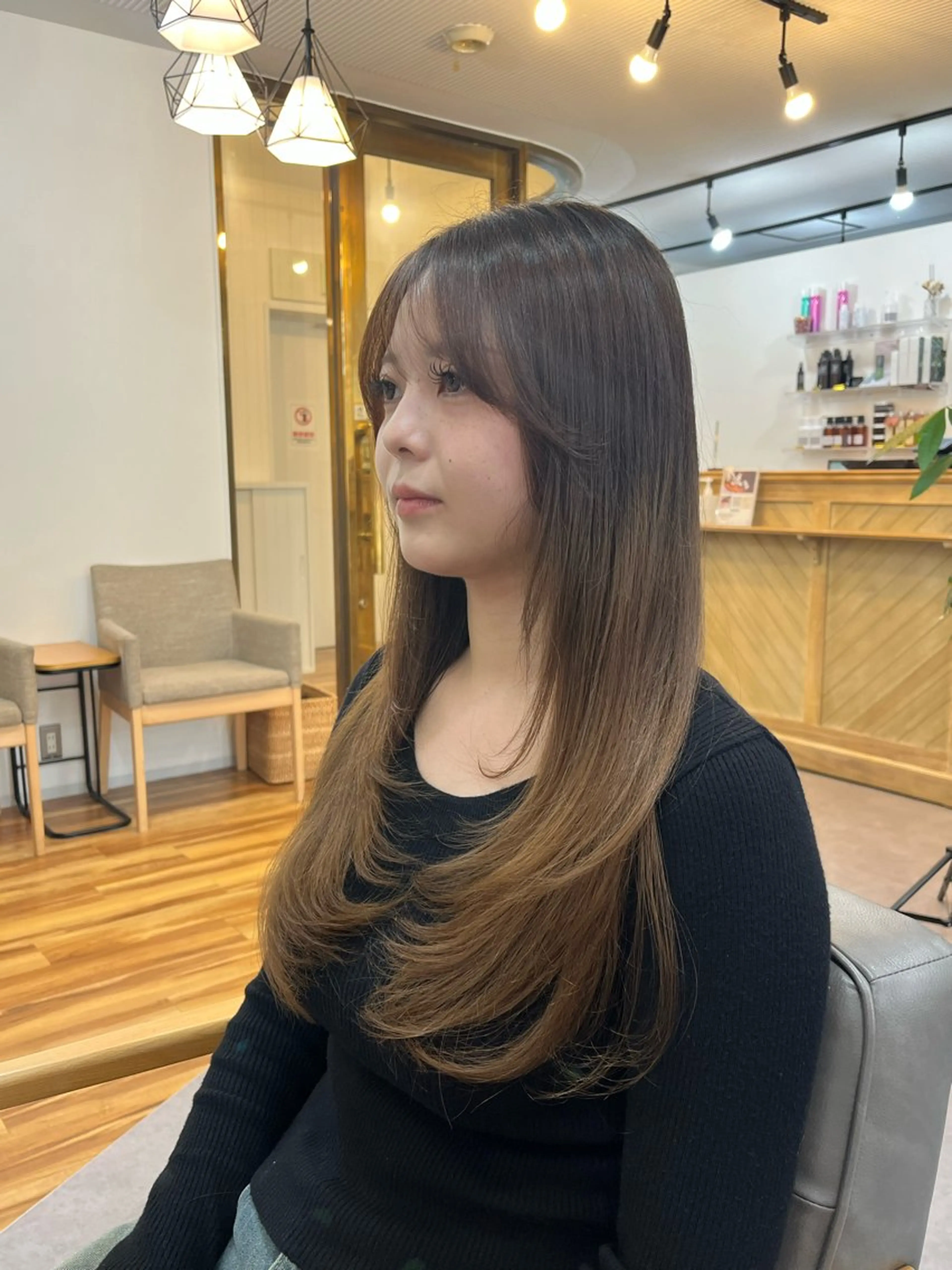 ロング カット アスカ 🌟のヘアスタイル