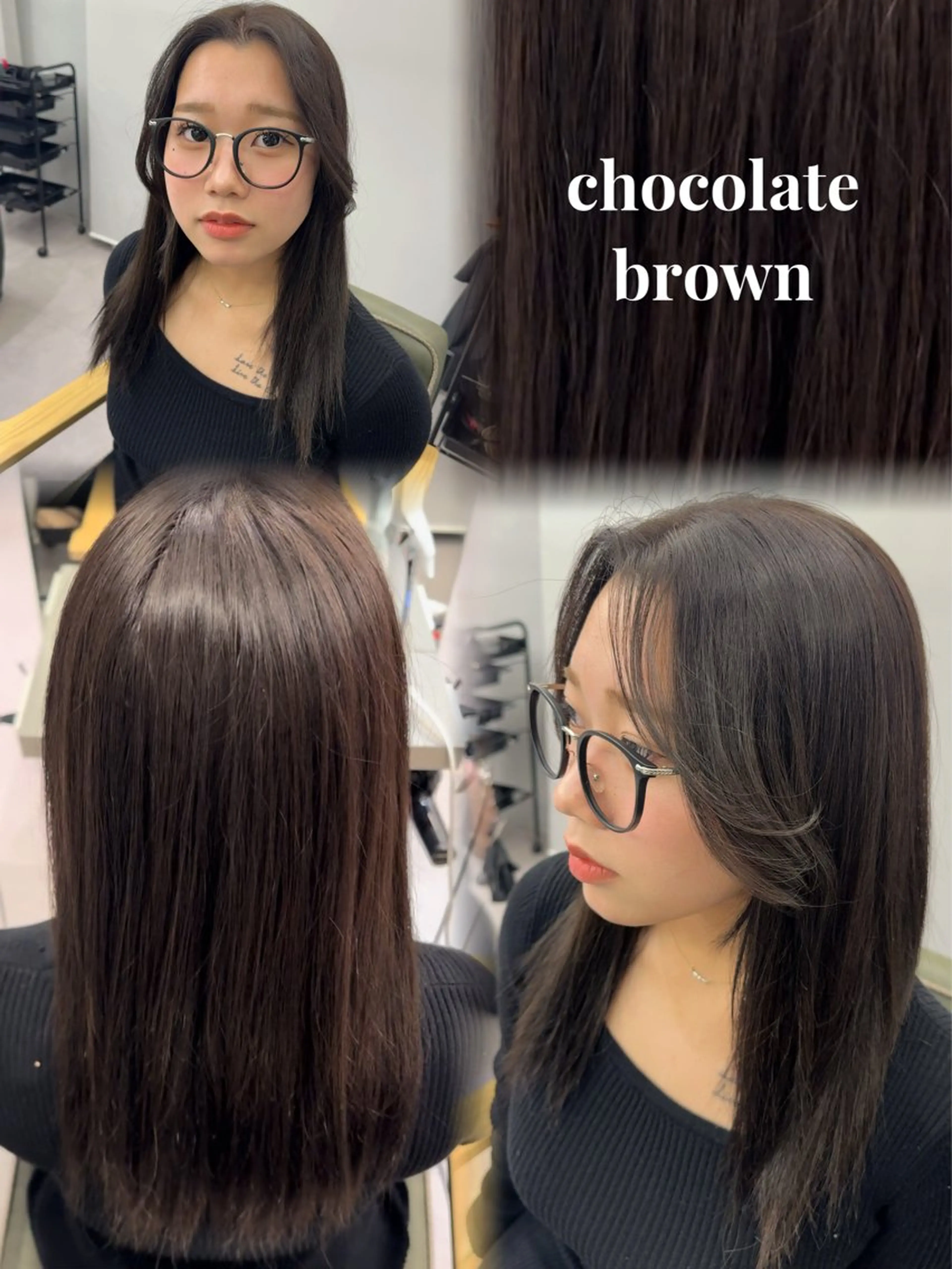 カラー Aya/大阪梅田 /艶カラーのヘアスタイル