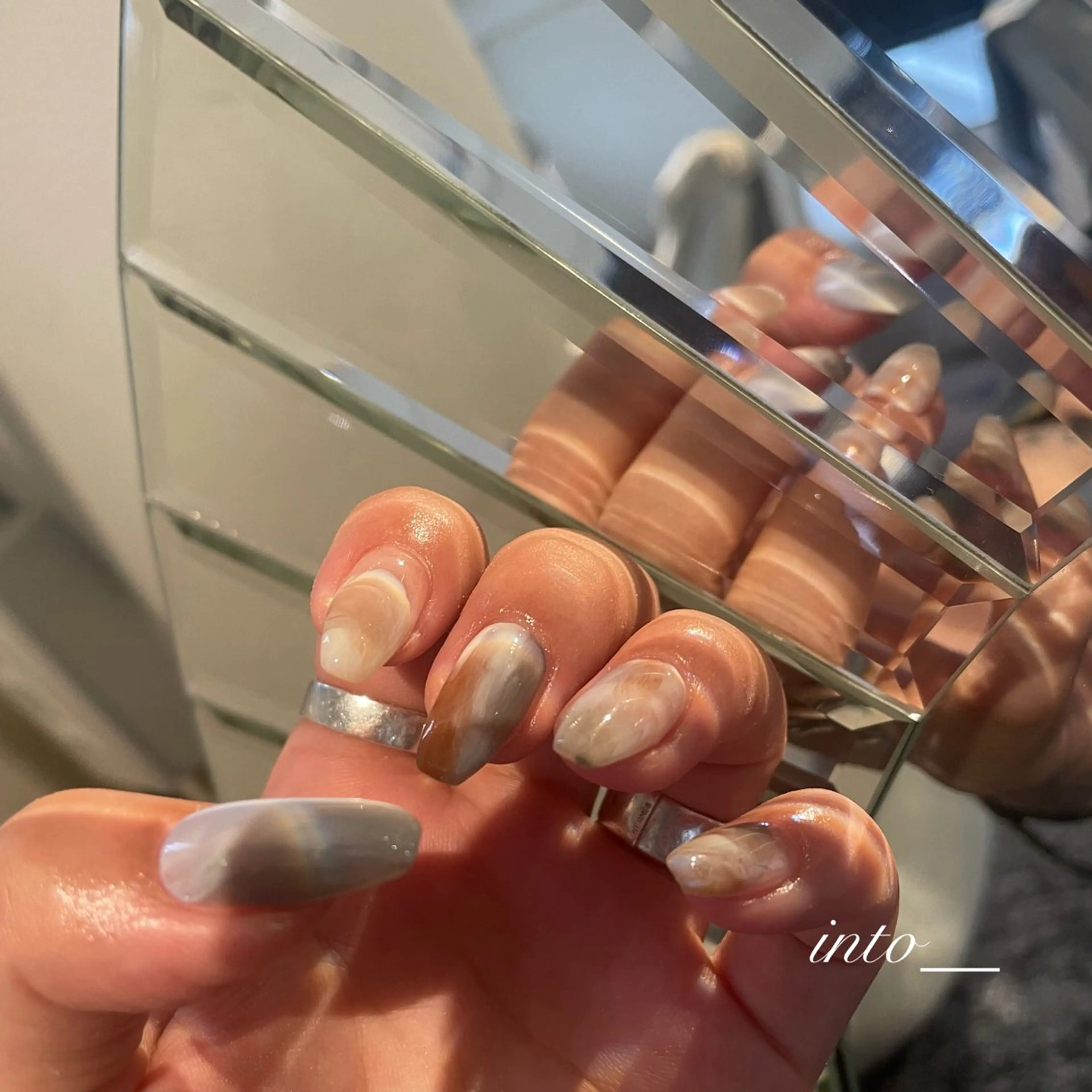 ネイル ハンドネイル 本町ネイルサロン into_ ぬーのネイルデザイン