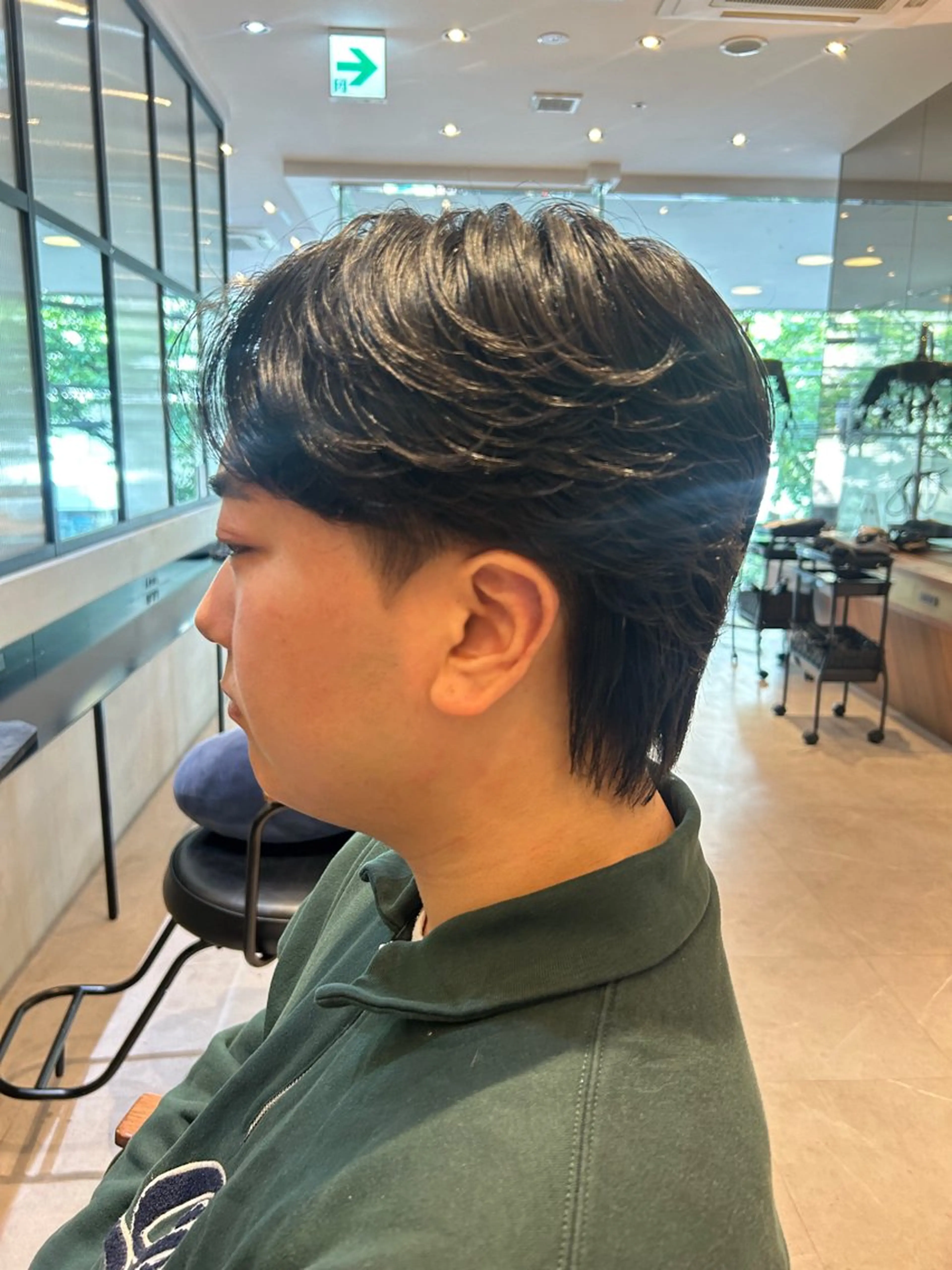 パーマ メンズ フェザーパーマ メンズパーマ カット パーマ 縮毛矯正/カット/ 韓国ヘア/蛯原🍤のヘアスタイル