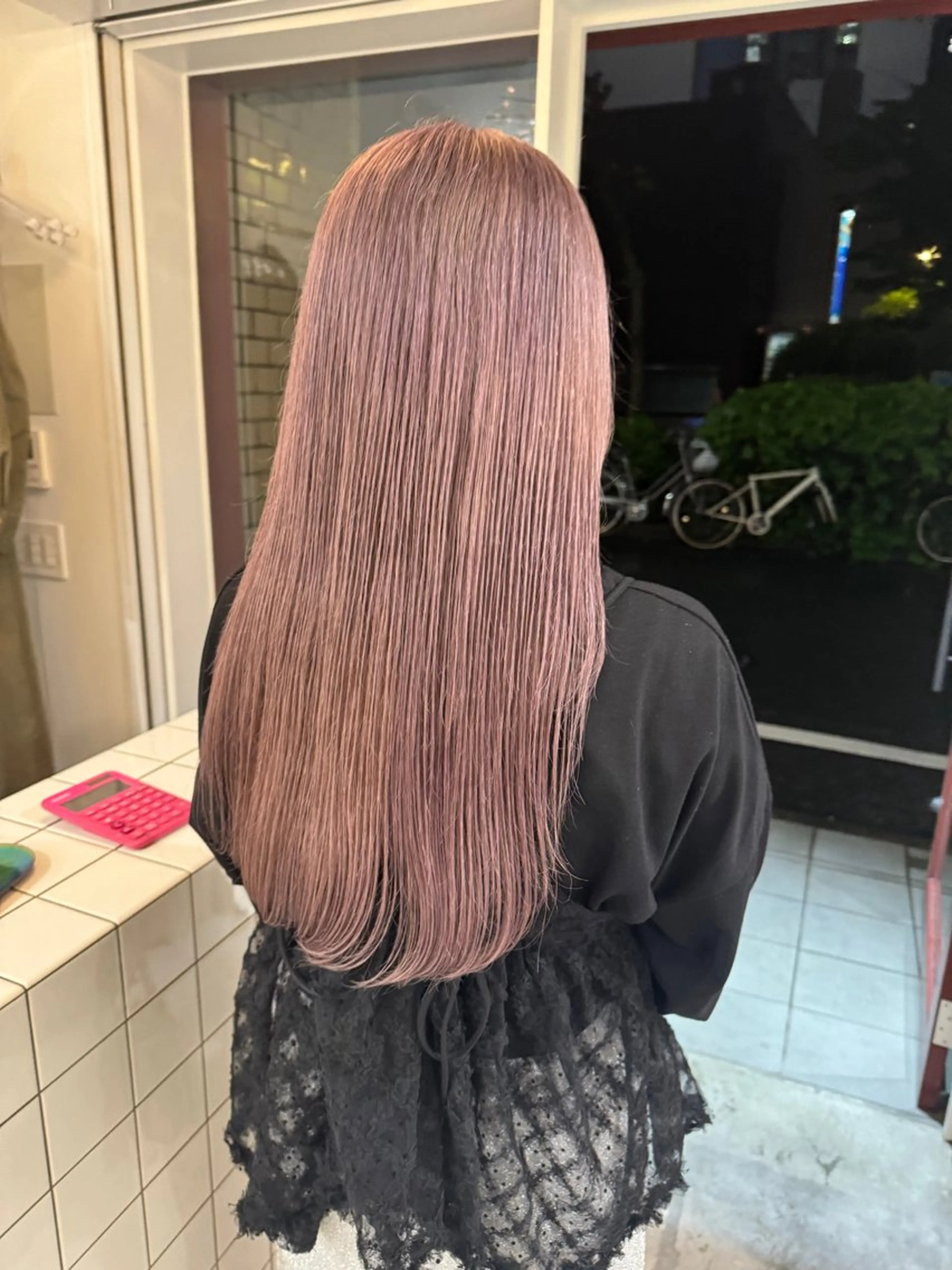 カラー ベージュカラー ラベンダーカラー ヘアカラー YOKE 桃山台 SAKI♩ ܸのヘアスタイル