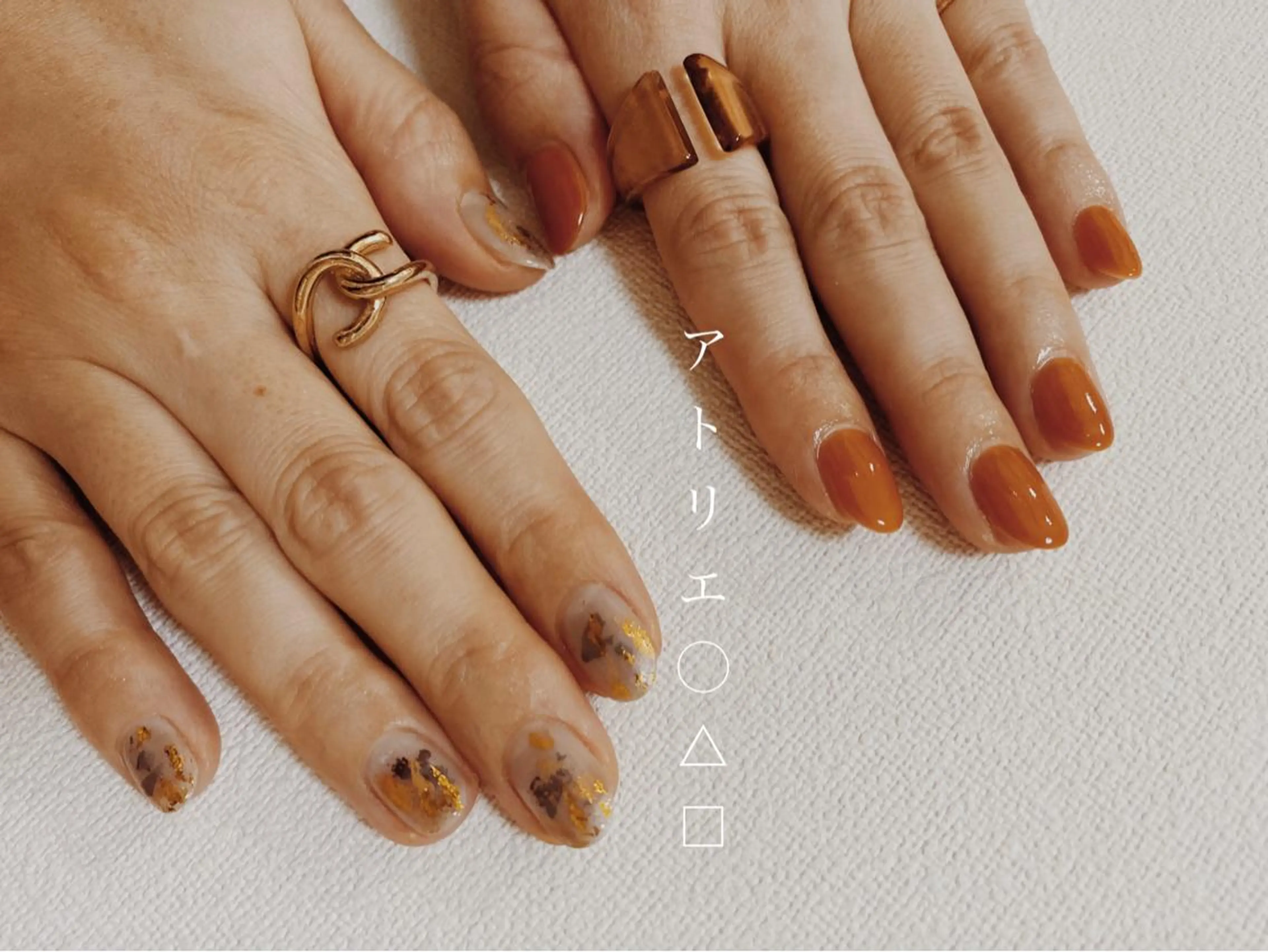 ネイル ハンドネイル アトリエ ○△□のネイルデザイン