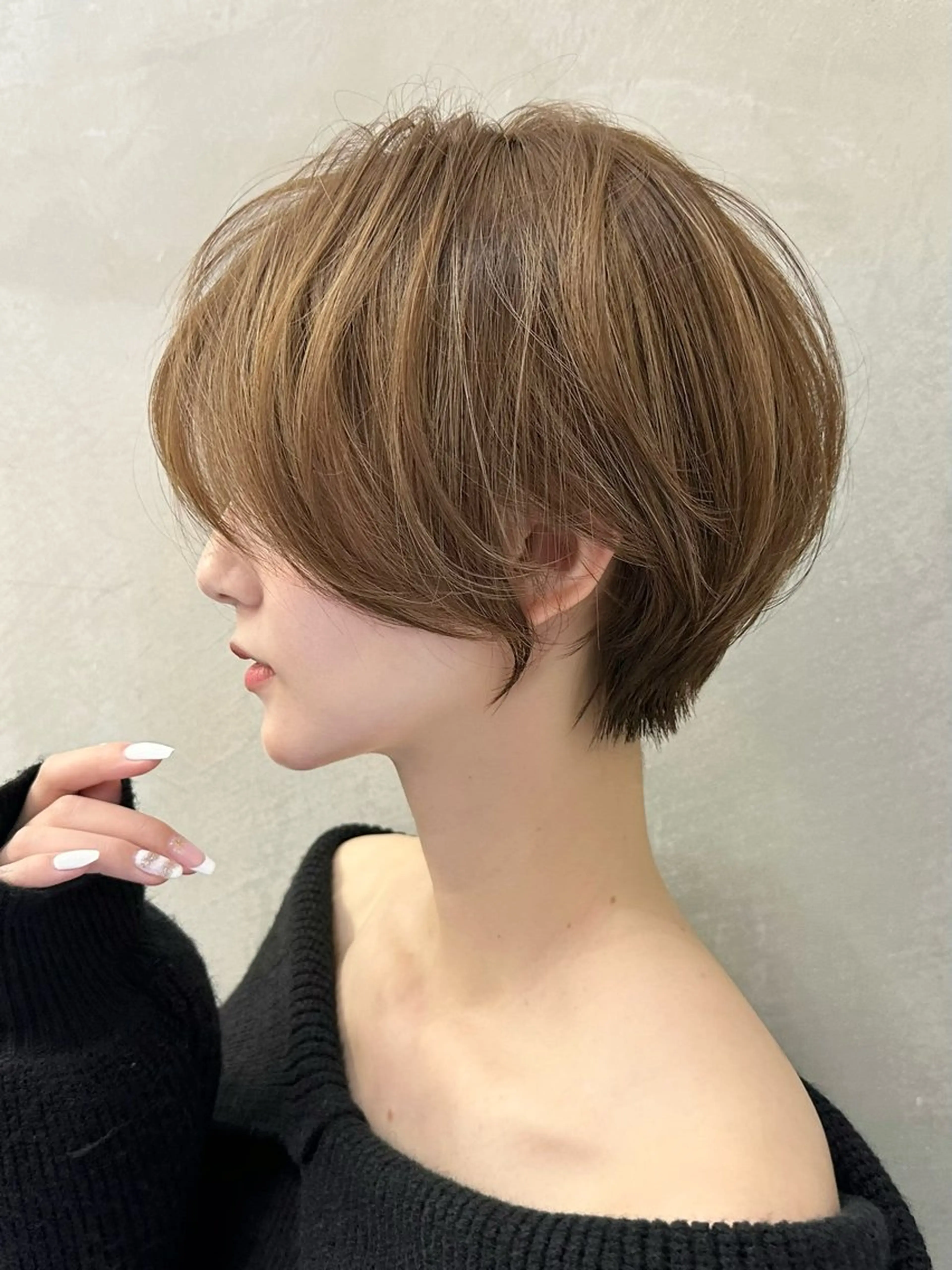 ショート 小顔カット カット ヘアカラー トリートメント ヘッドスパ taiga ショート /レイヤー/矯正🌈のヘアスタイル