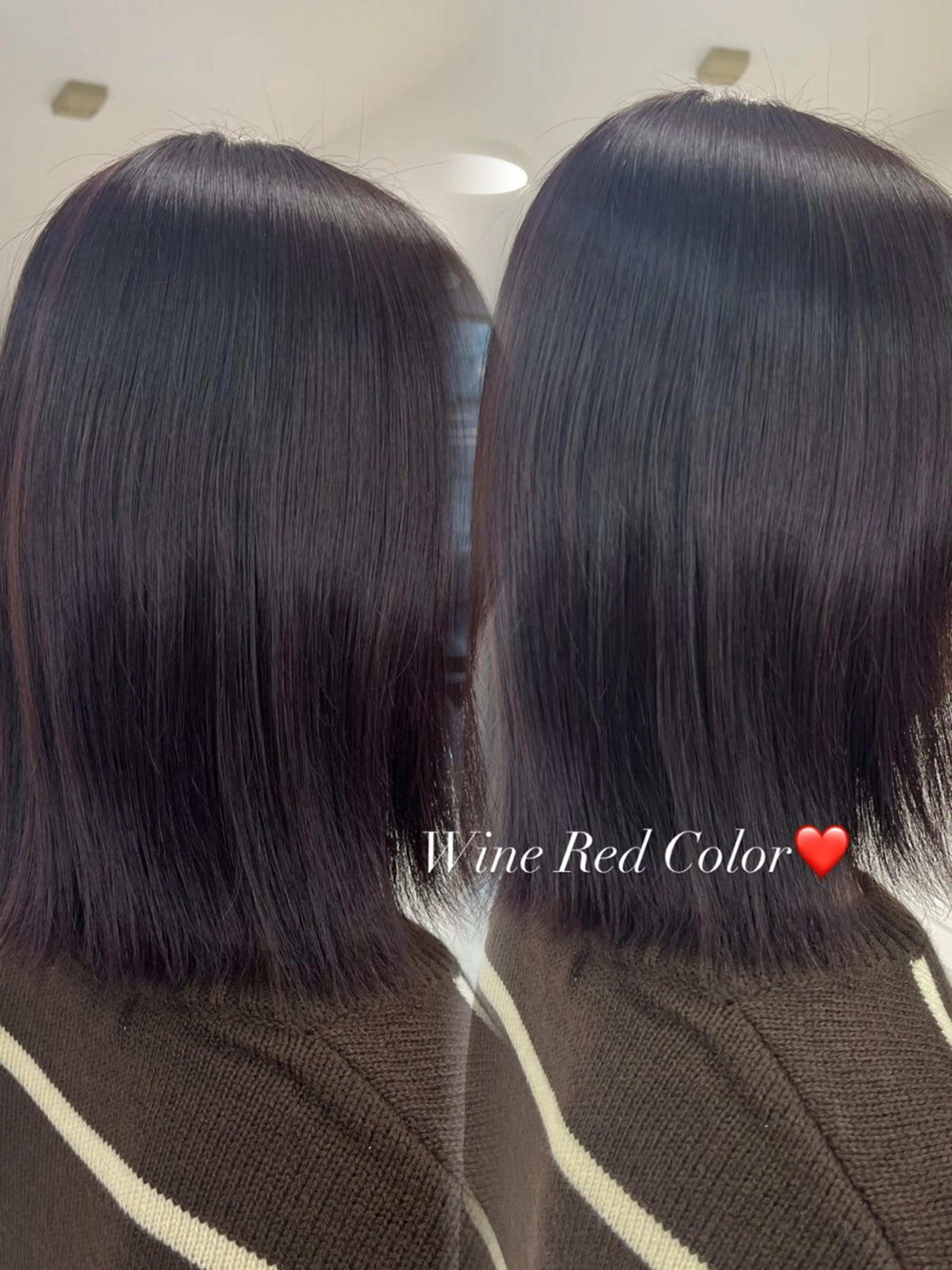 カラー ヘアカラー トリートメント 艶カラー🪄🪽 haruka🪽のヘアスタイル