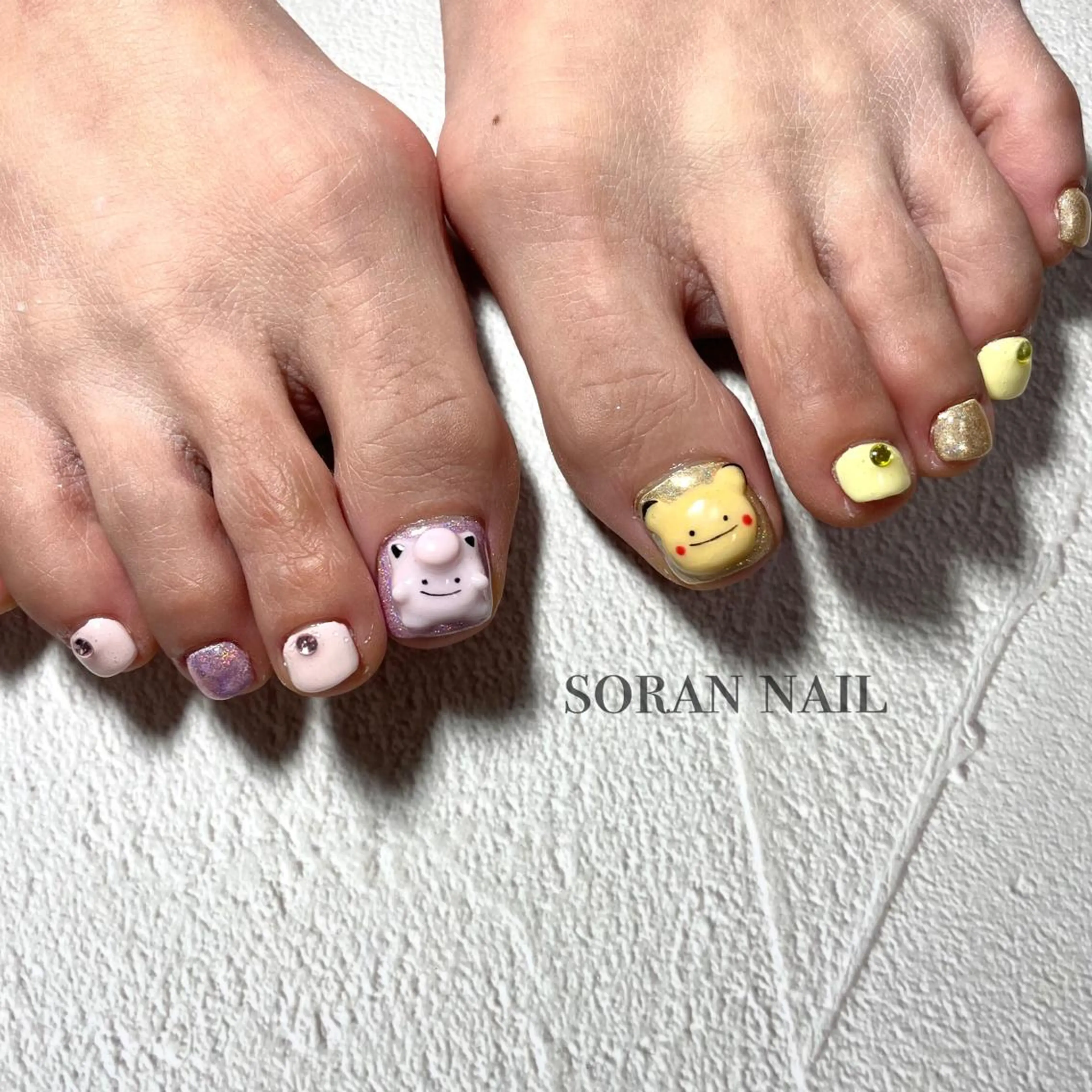 ネイル フットネイル soran nailのネイルデザイン