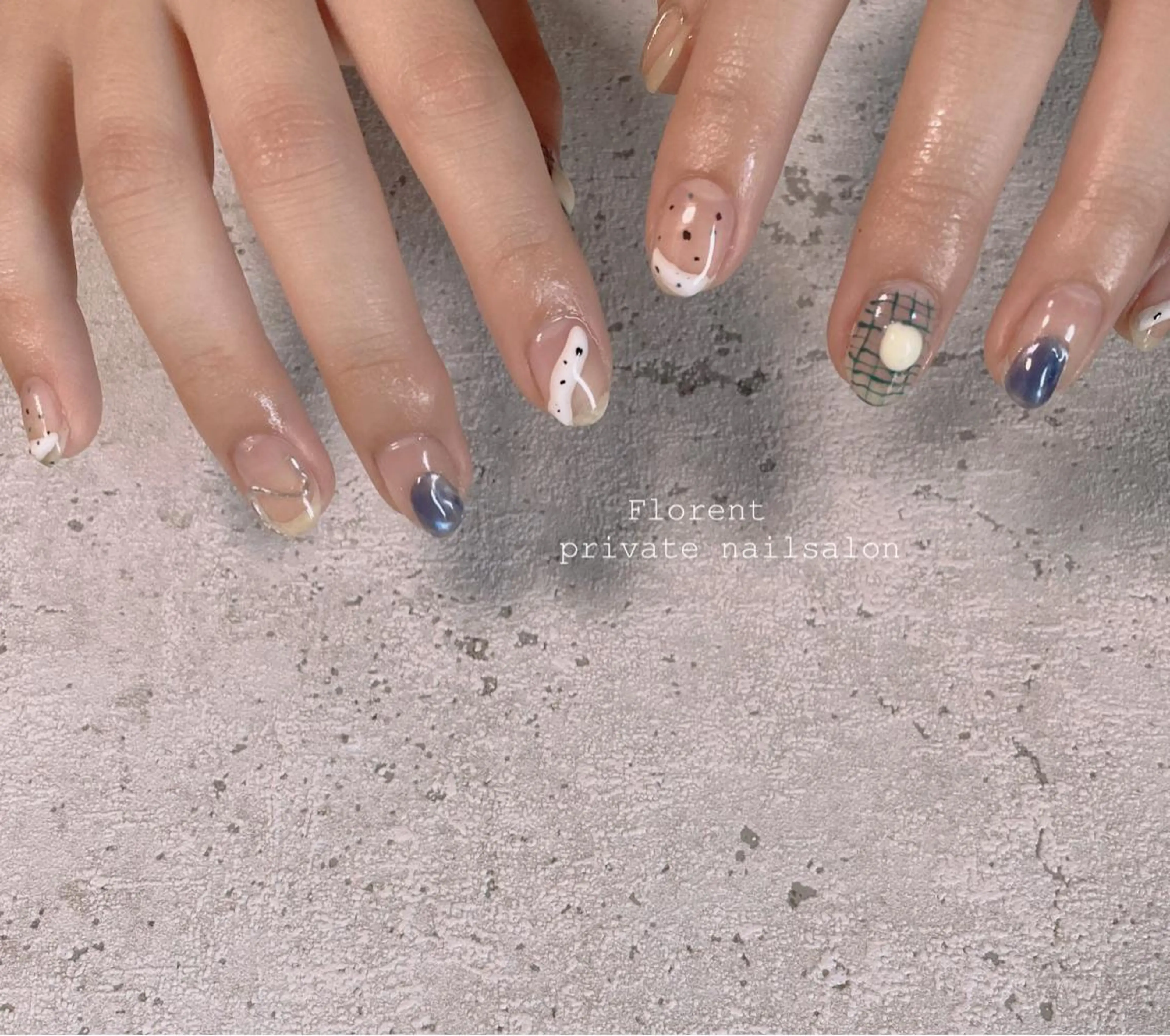 ネイル ハンドネイル florent nailのネイルデザイン