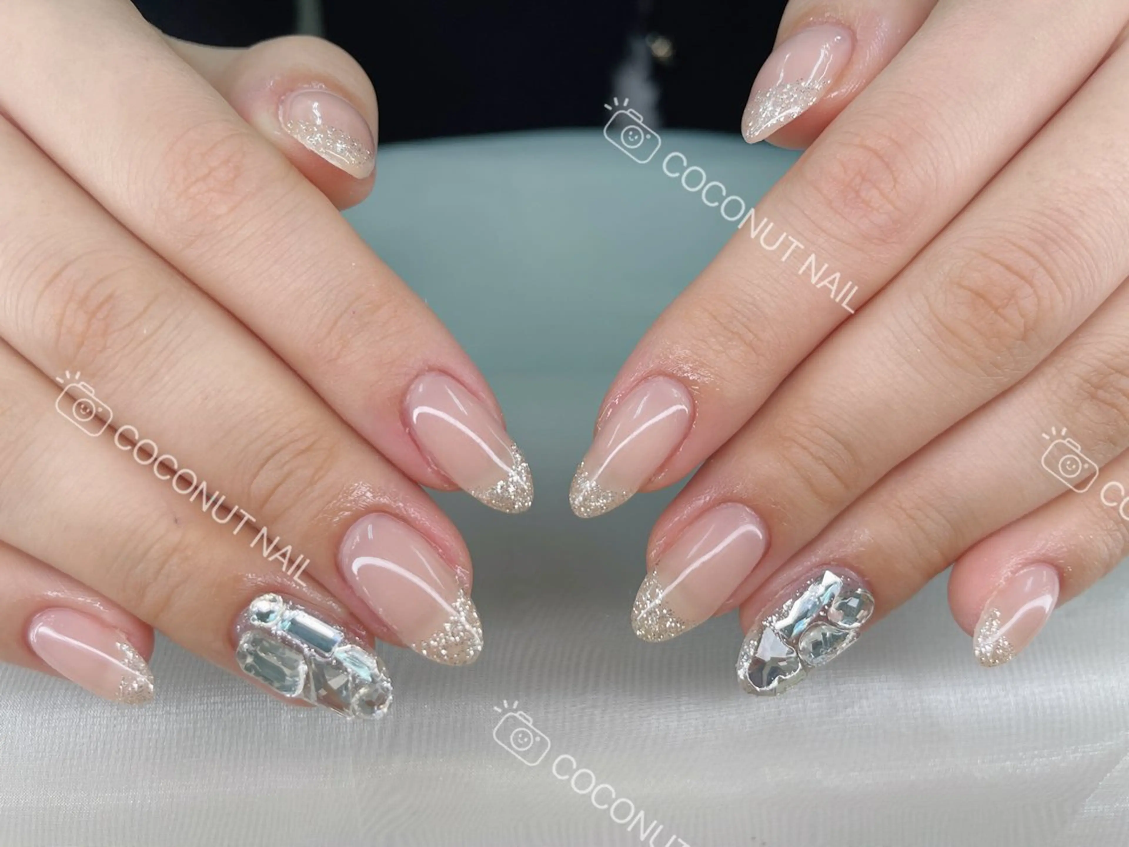 ネイル ハンドネイル 神田 ココナッツのネイルデザイン