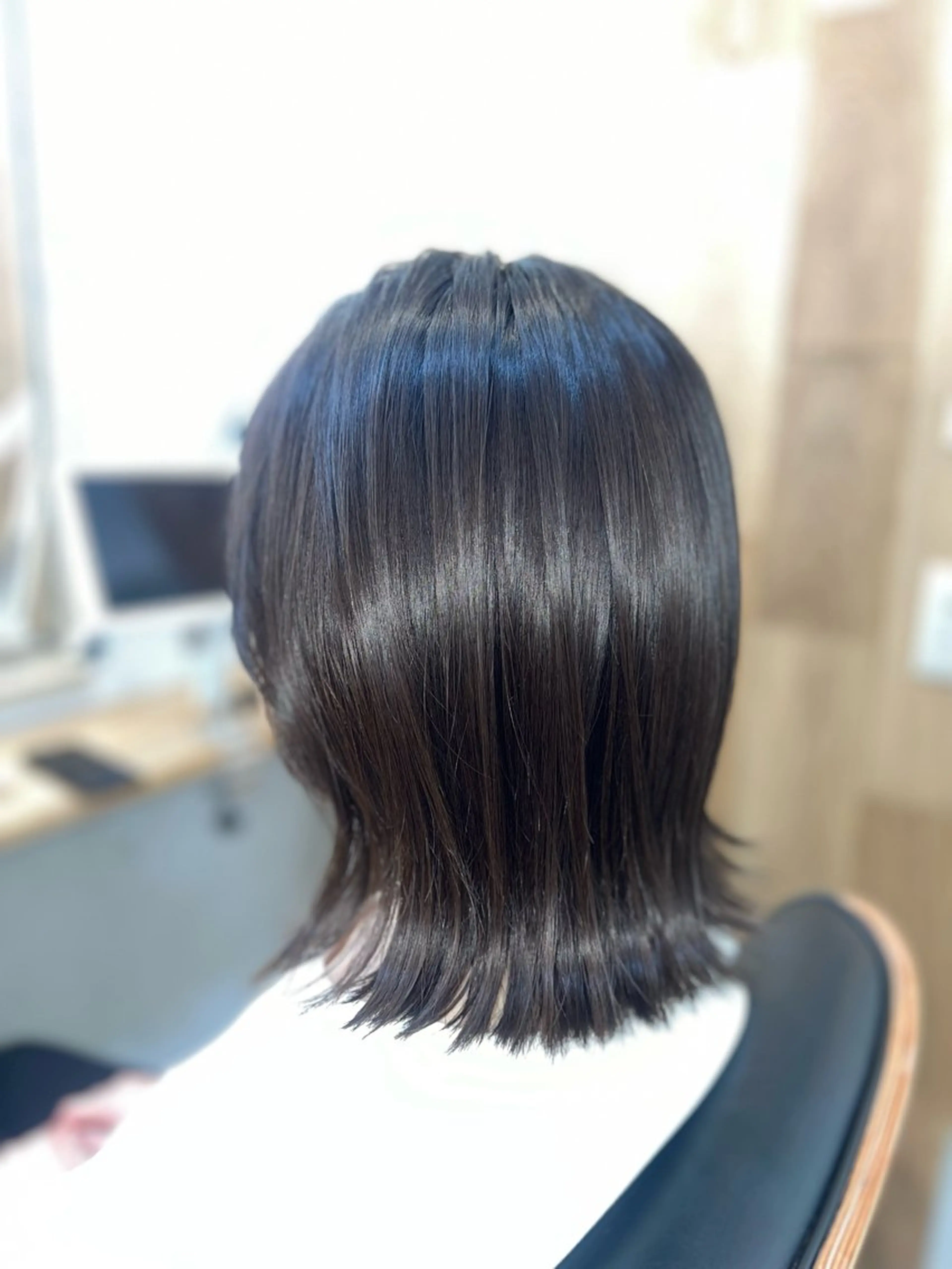 ミディアム 髪質改善 トリートメント ヘアカラー トリートメント 多賀 順平のヘアスタイル