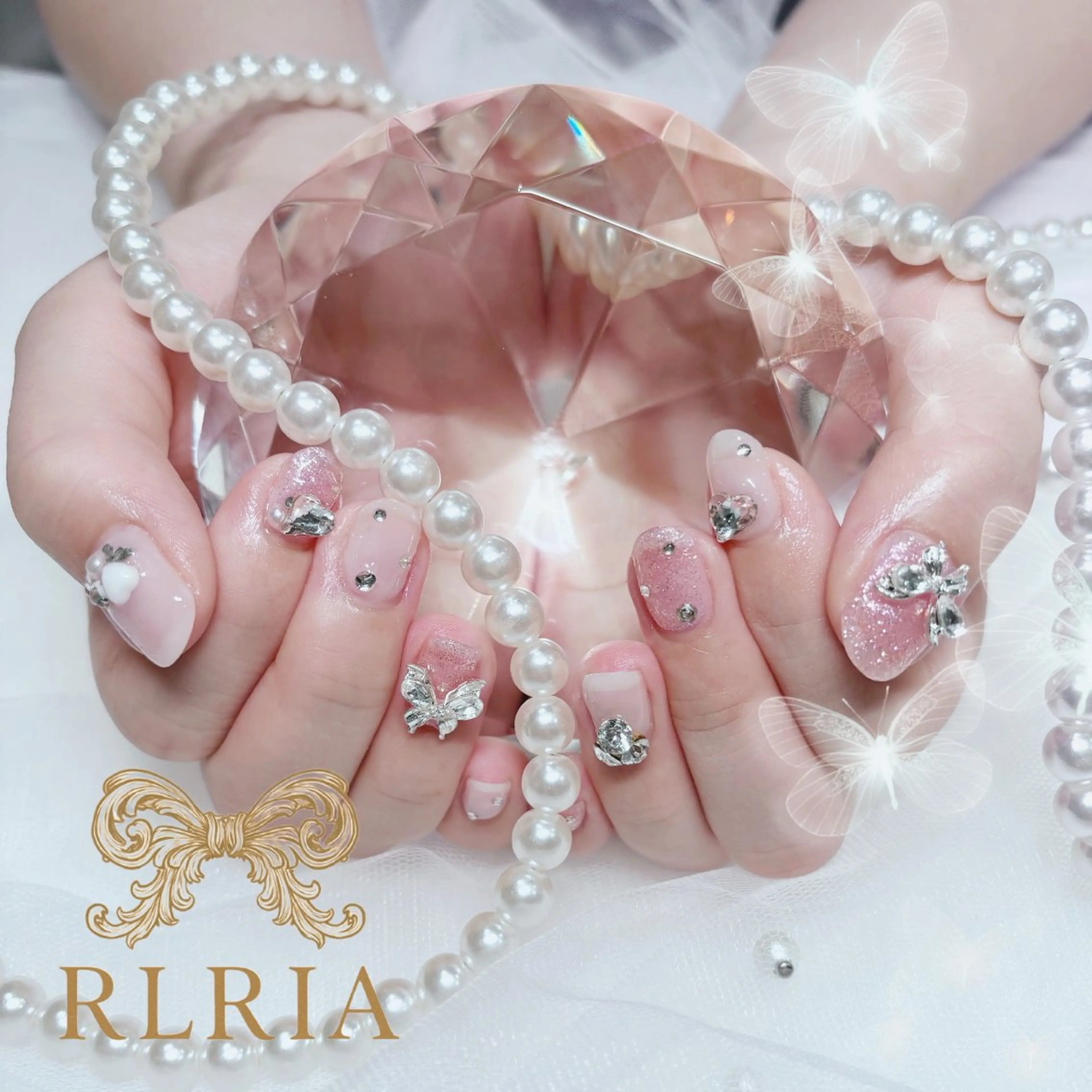 ネイル ハンドネイル 🎀『RlRia』（GO TODAY シェアサロン 横浜Solace店内）🎀所属・RlRia .のネイルデザイン