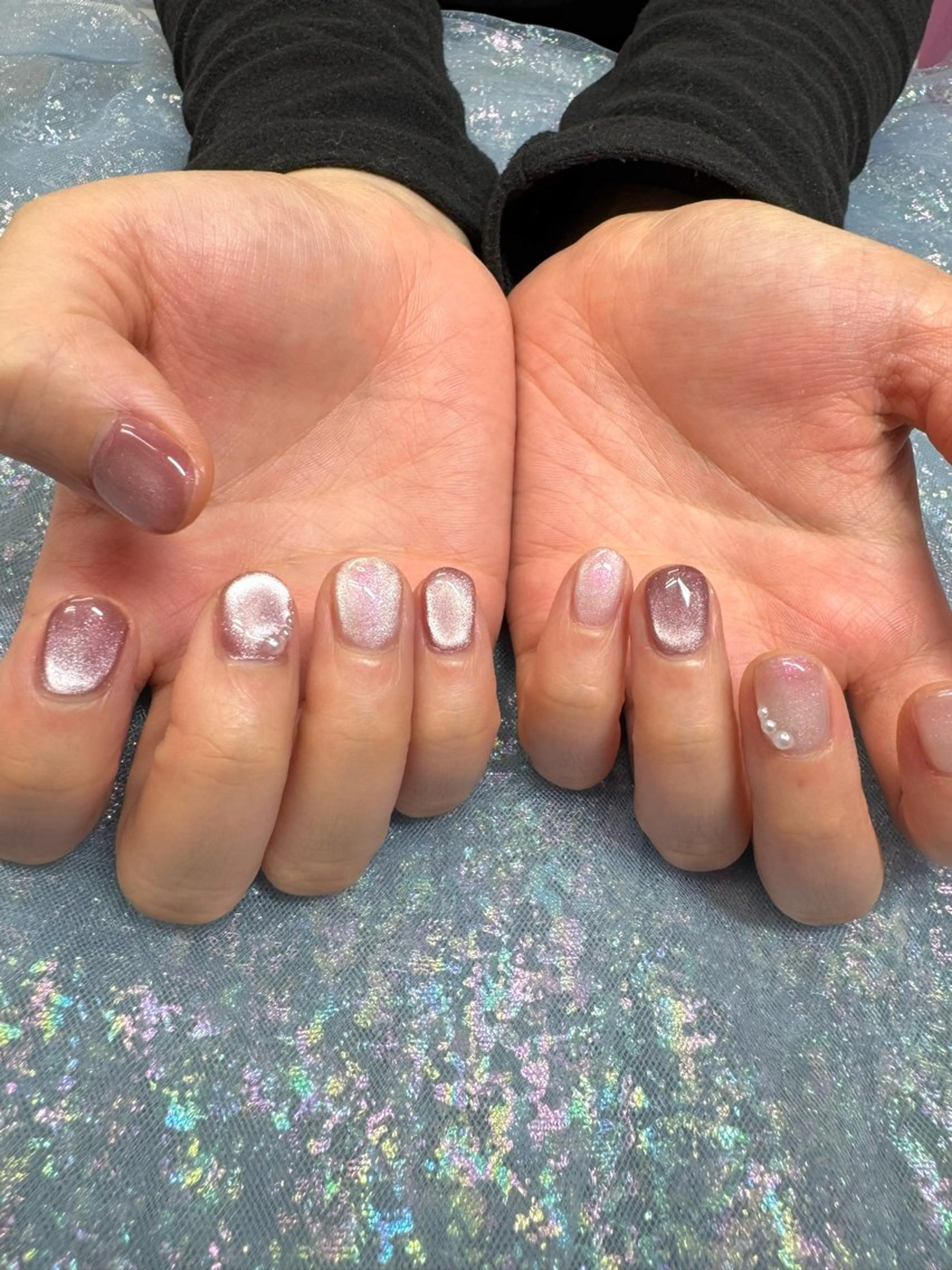 ネイル マグネットネイル nail spaß所属・WAKALU .のネイルデザイン
