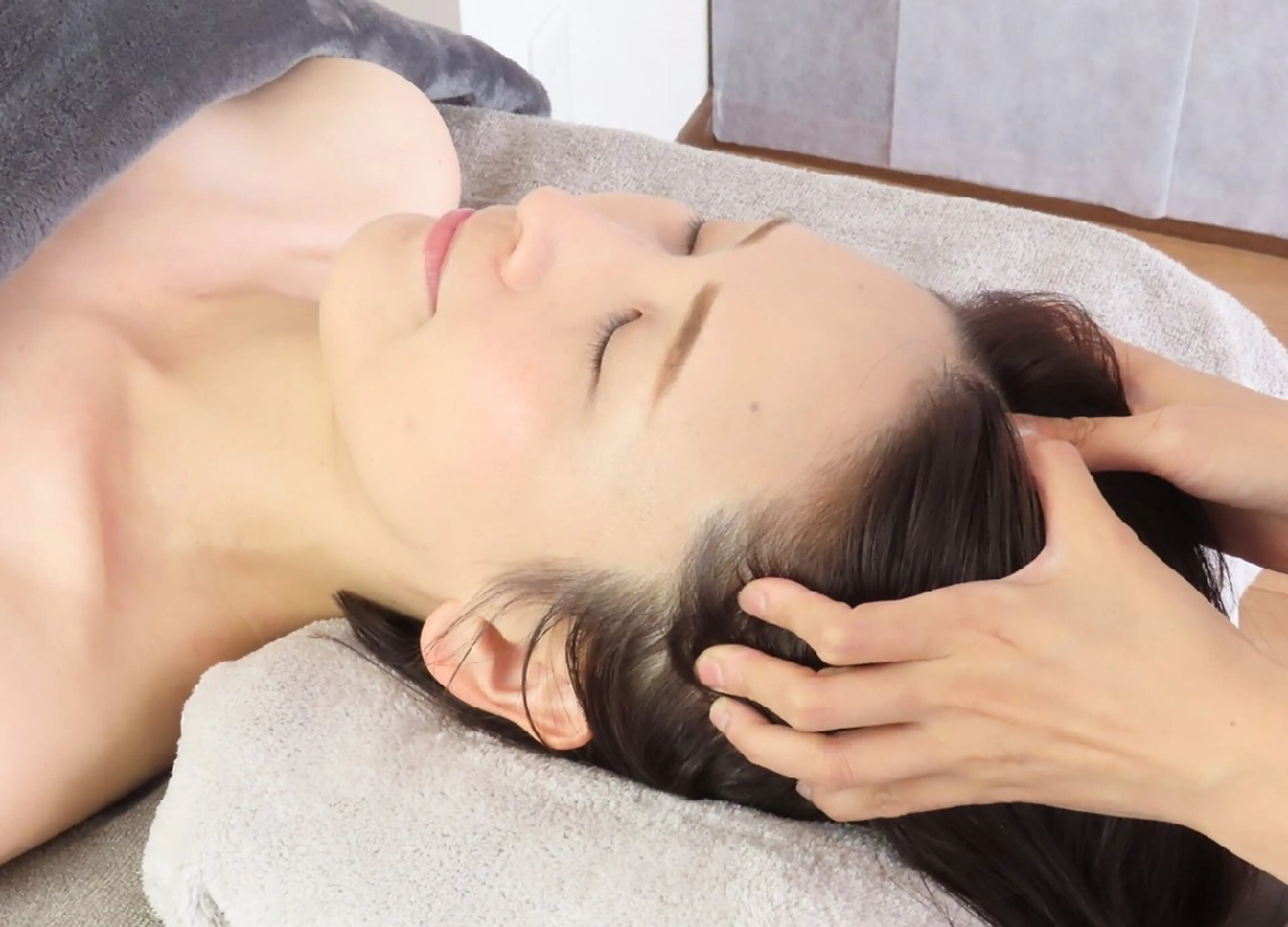 ドライヘッドスパ70分（アロマオイルマッサージ含む）の写真