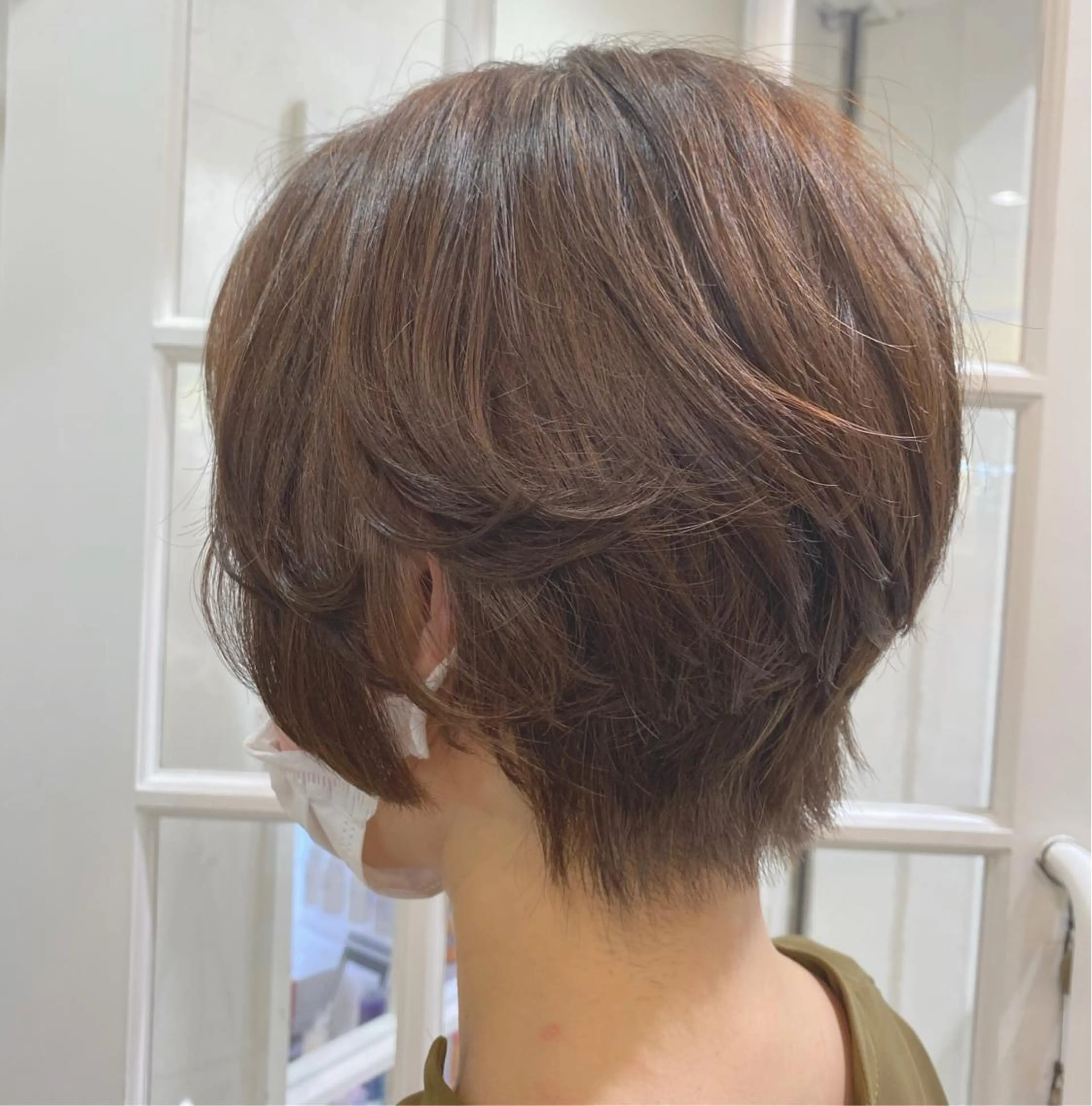 ショート 若林 亜季のヘアスタイル