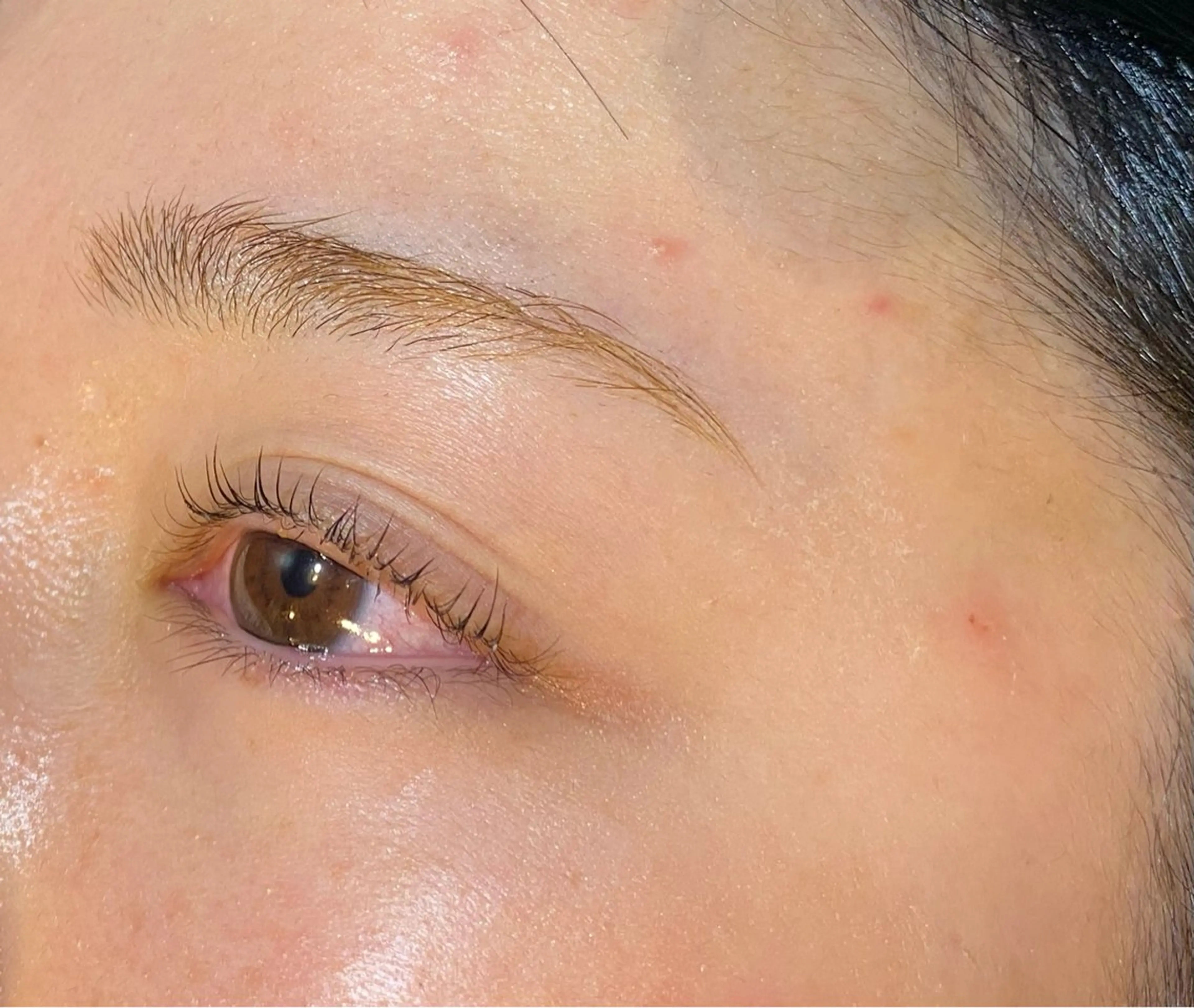 【平日限定】パリジェンヌ風まつ毛カール✨〖アイシャンプー・コーティング付き🥀〗の写真