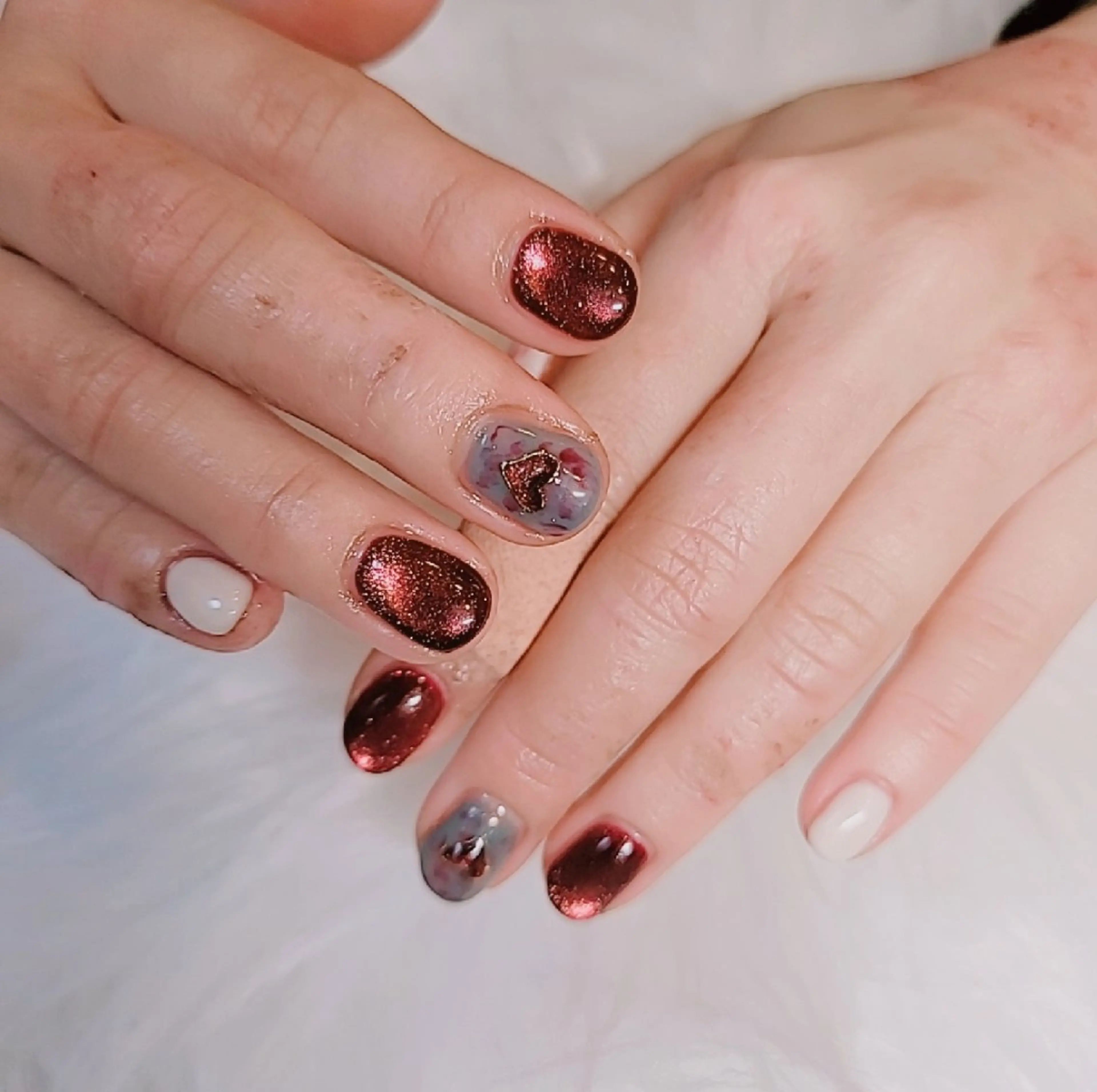 ネイル ハンドネイル Salon-NAKO 🐷shirai🐷のネイルデザイン